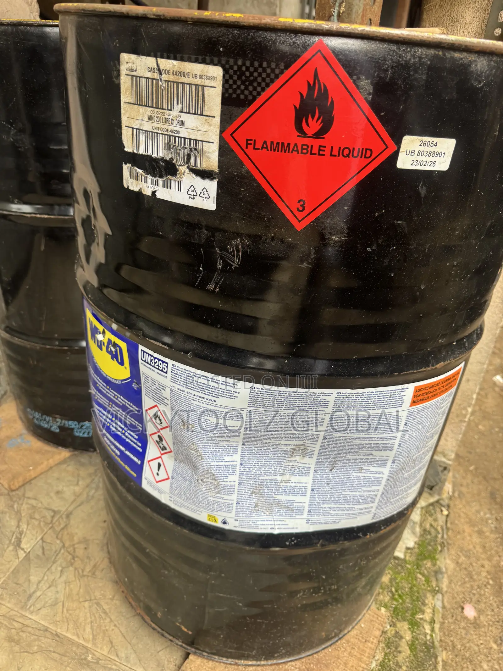 WD 40 Anti Rust Fluid 200Liters