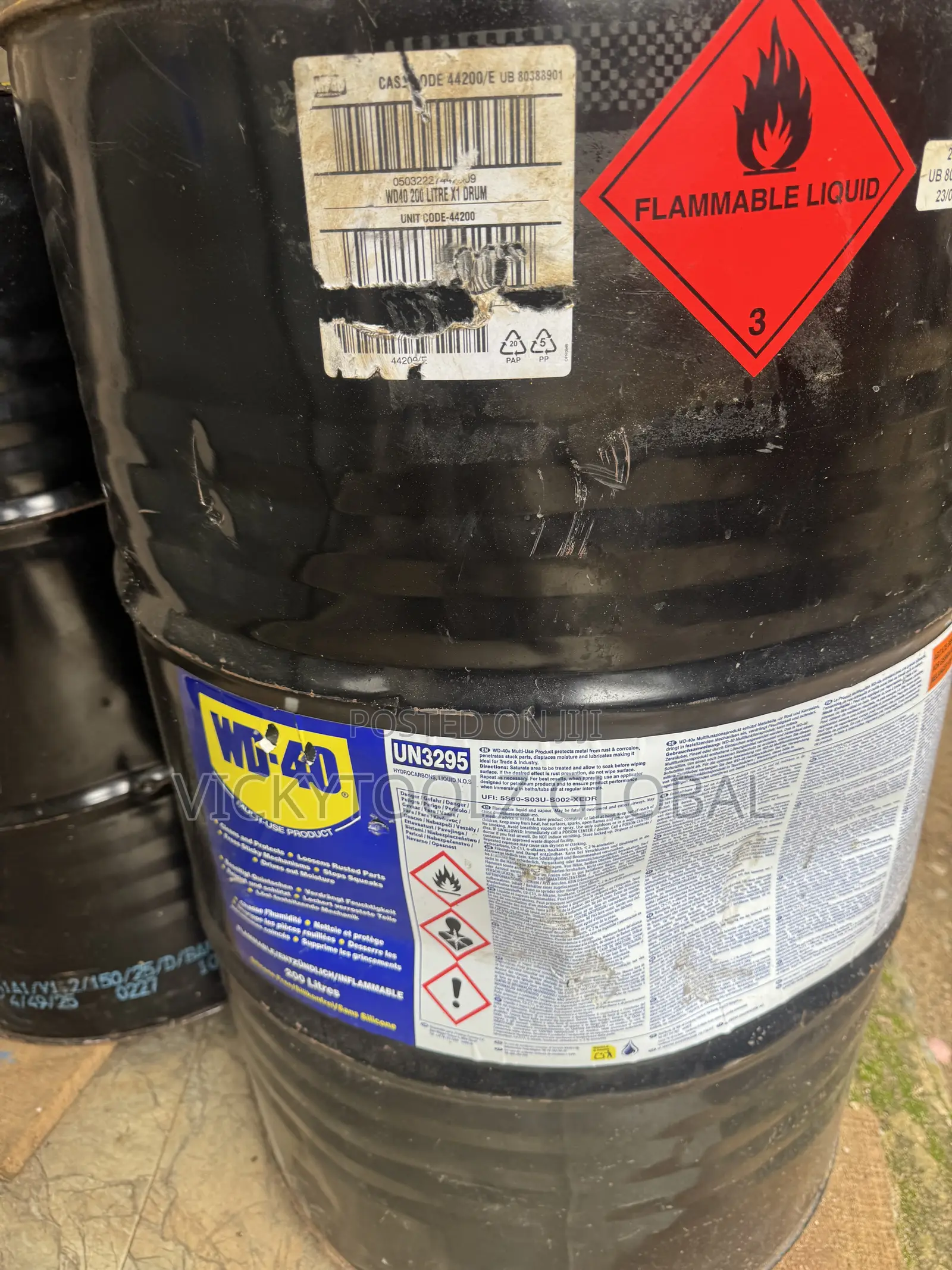 WD 40 Anti Rust Fluid 200Liters
