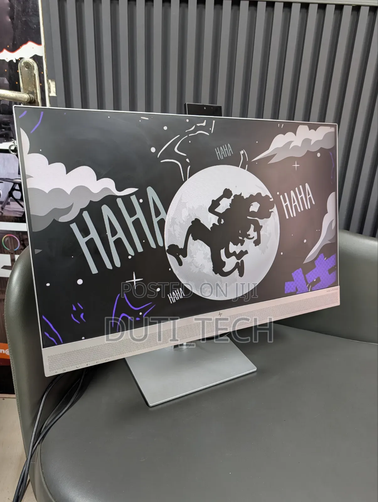 HP 27" FHD Monitor With Built-in Webcam Speaker
