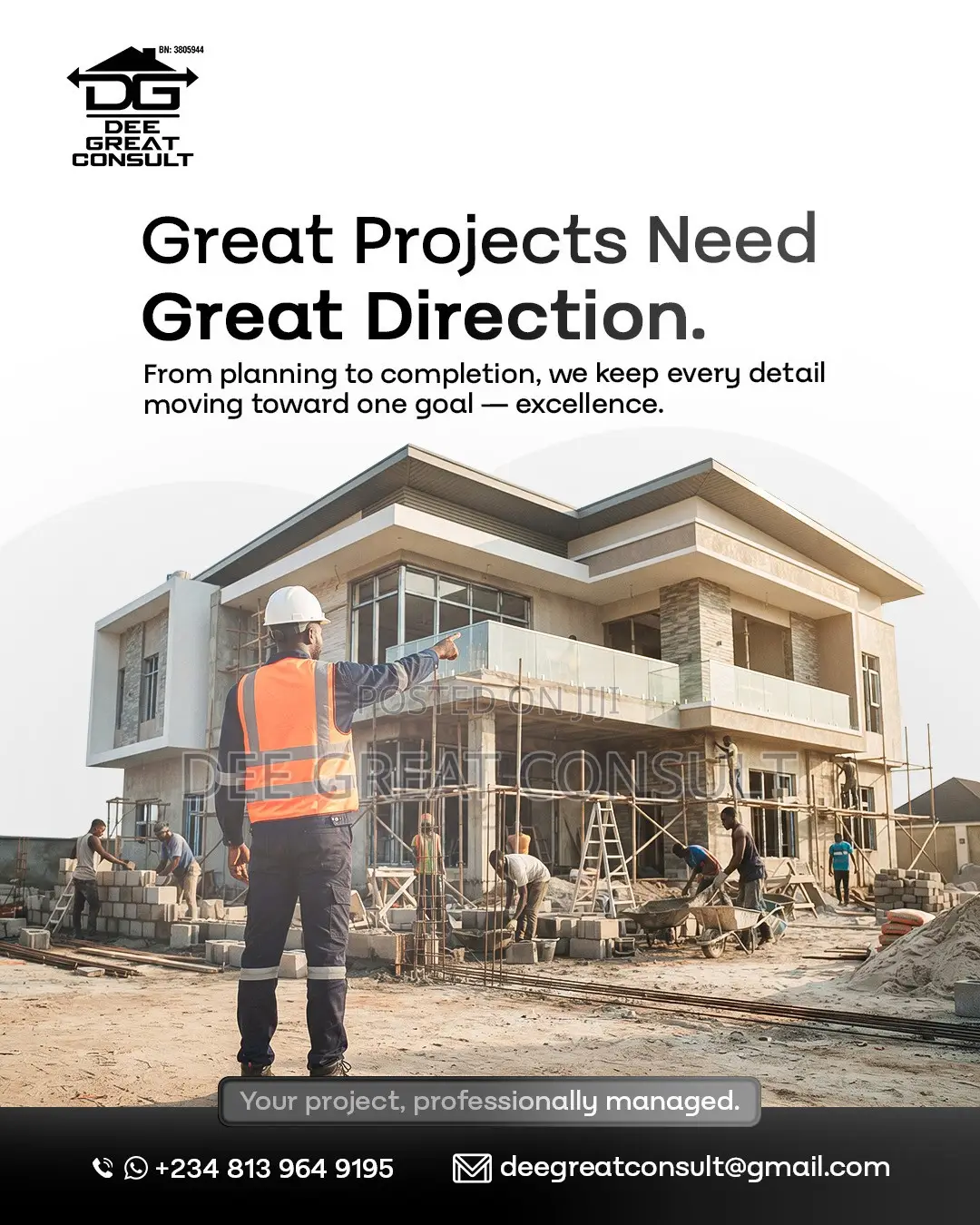 Construction (Building Plan, Architectural Design, Architectural Plan)