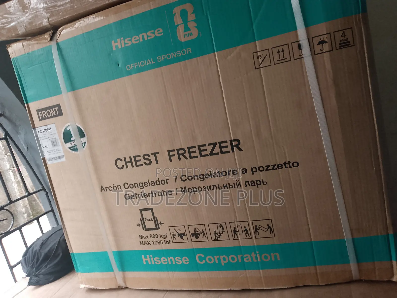 Hisense FC340SH Chest Freezer – Big Storage, Powerful Cooling