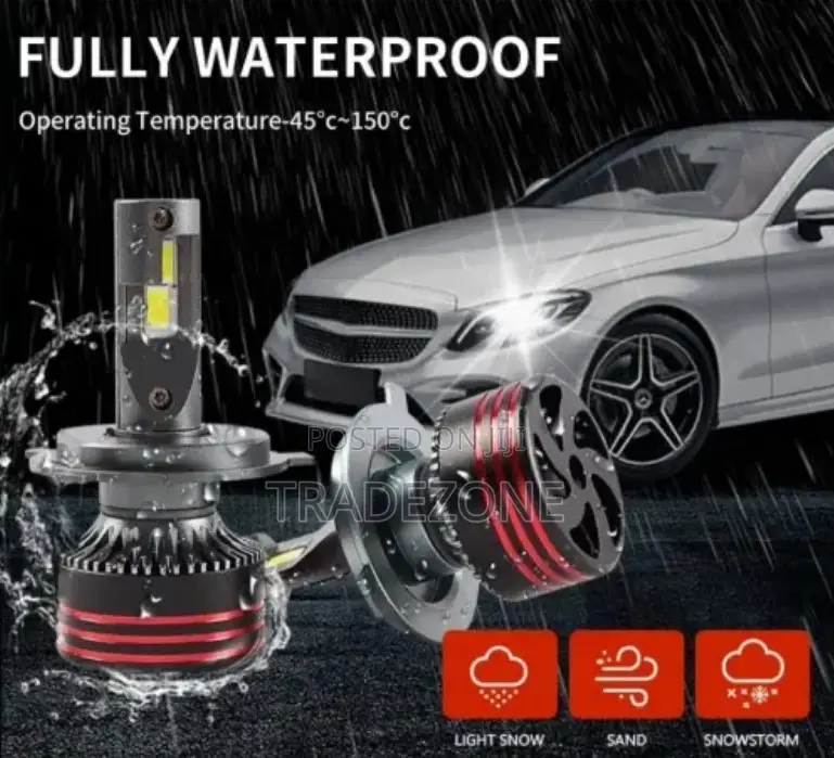 X-Willtop V20 LED Headlight Super High PowerLED Headlight Bulb 20,000W