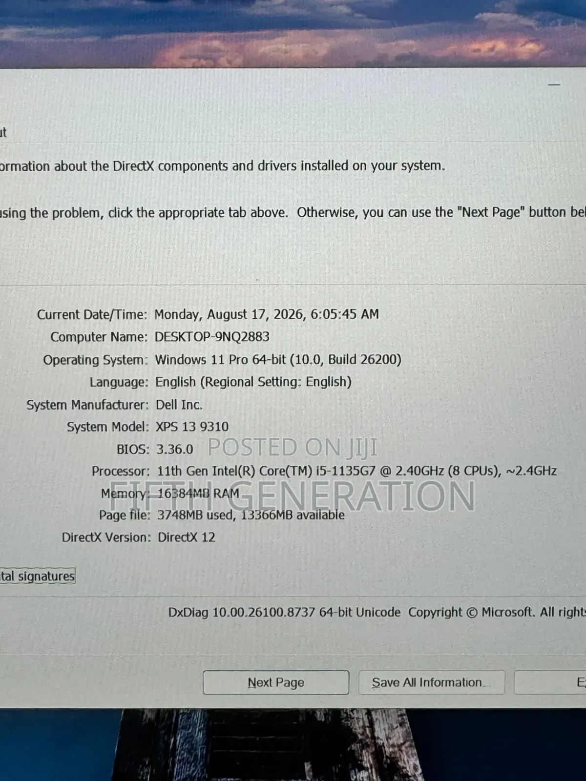 Laptop Dell XPS 13 9310 16GB Intel Core i5 SSD 512GB