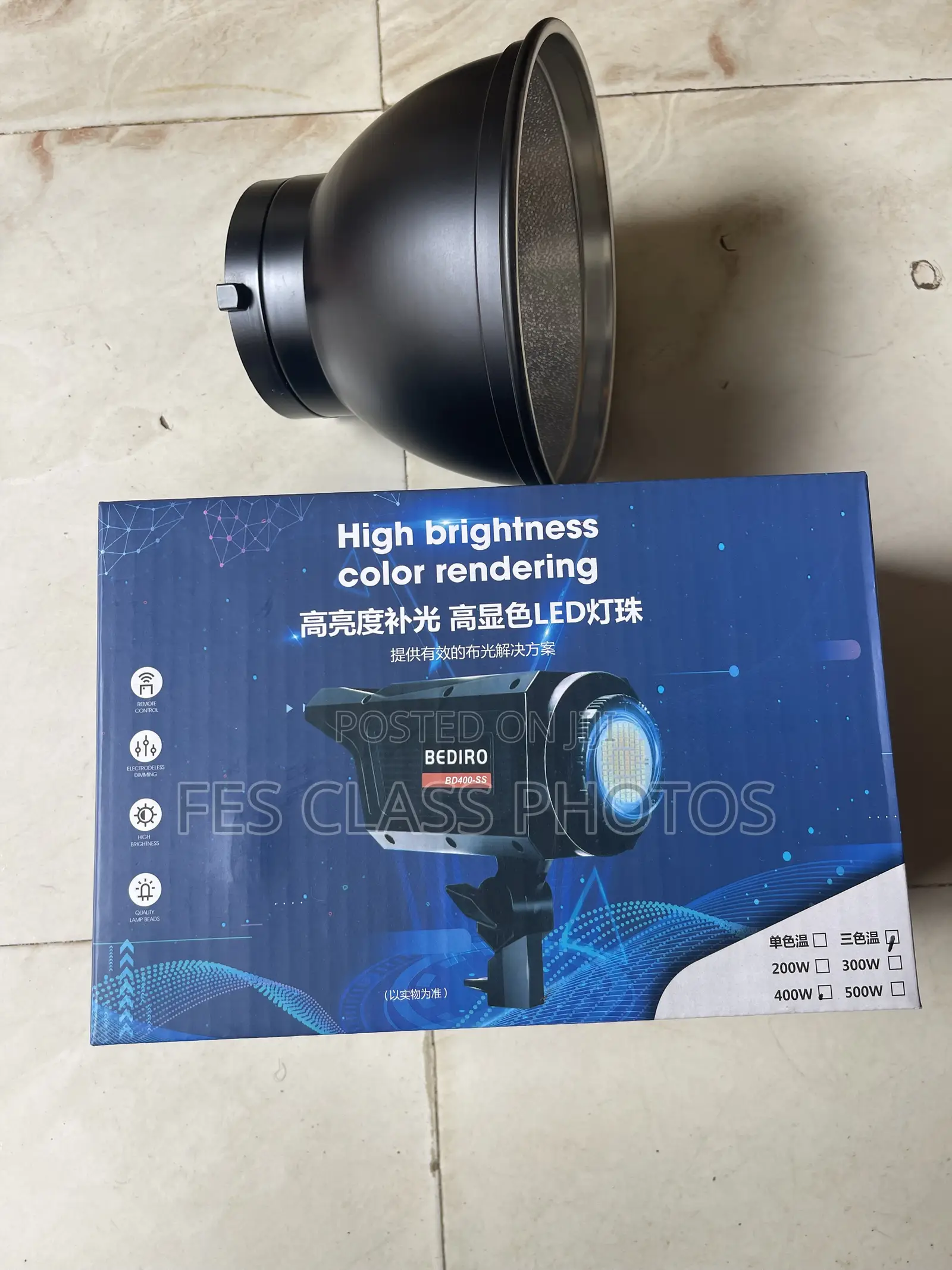 Bediro BD-400S With Cone Reflector