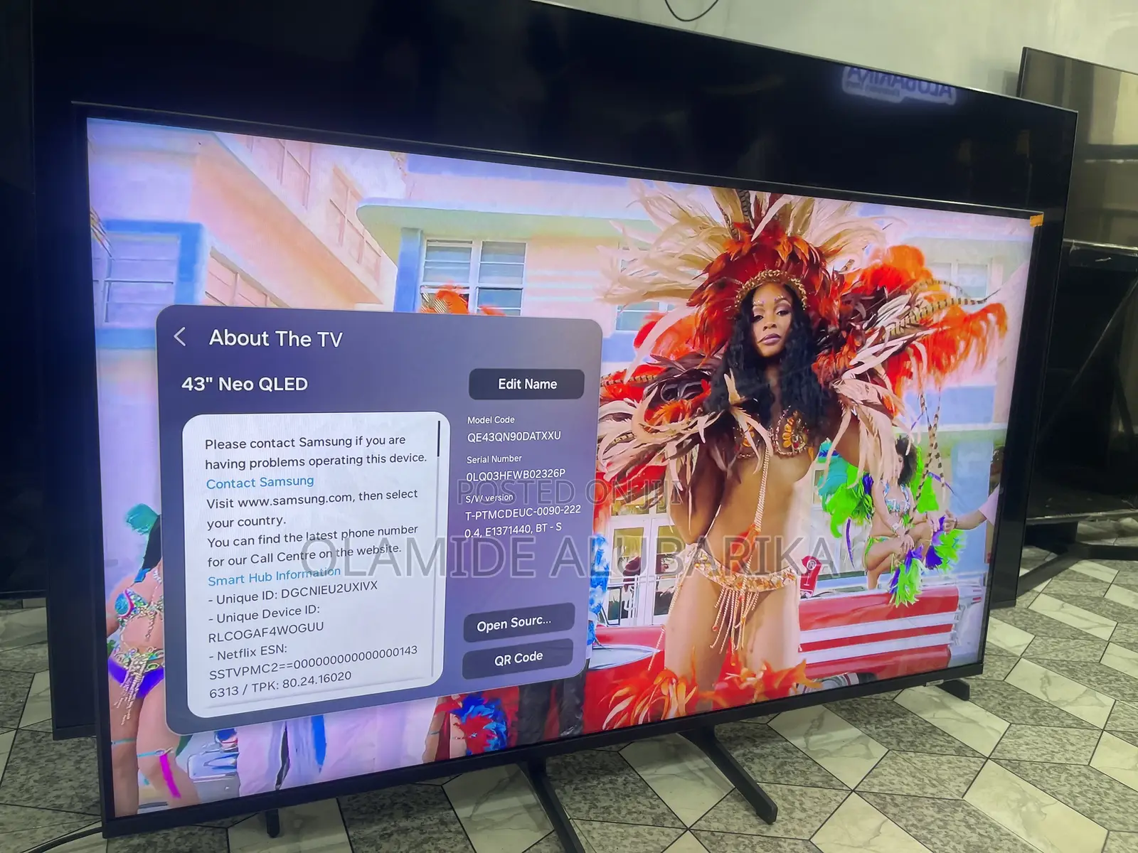 Samsung Neo Qled 43” QN90D Ultra Resolution Quantum Dot 144Hz