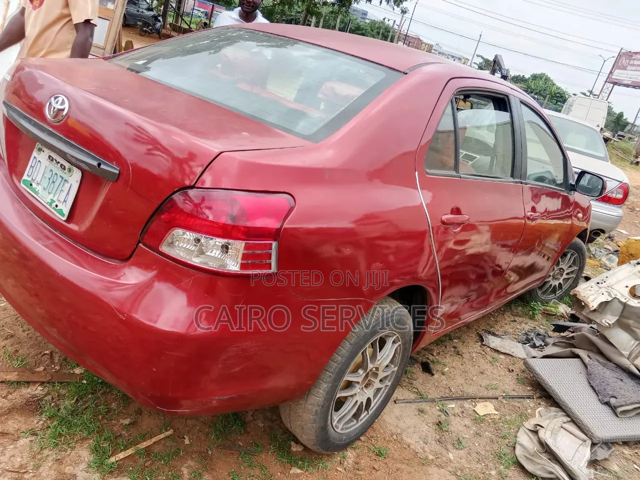 Toyota Yaris 2008 Red