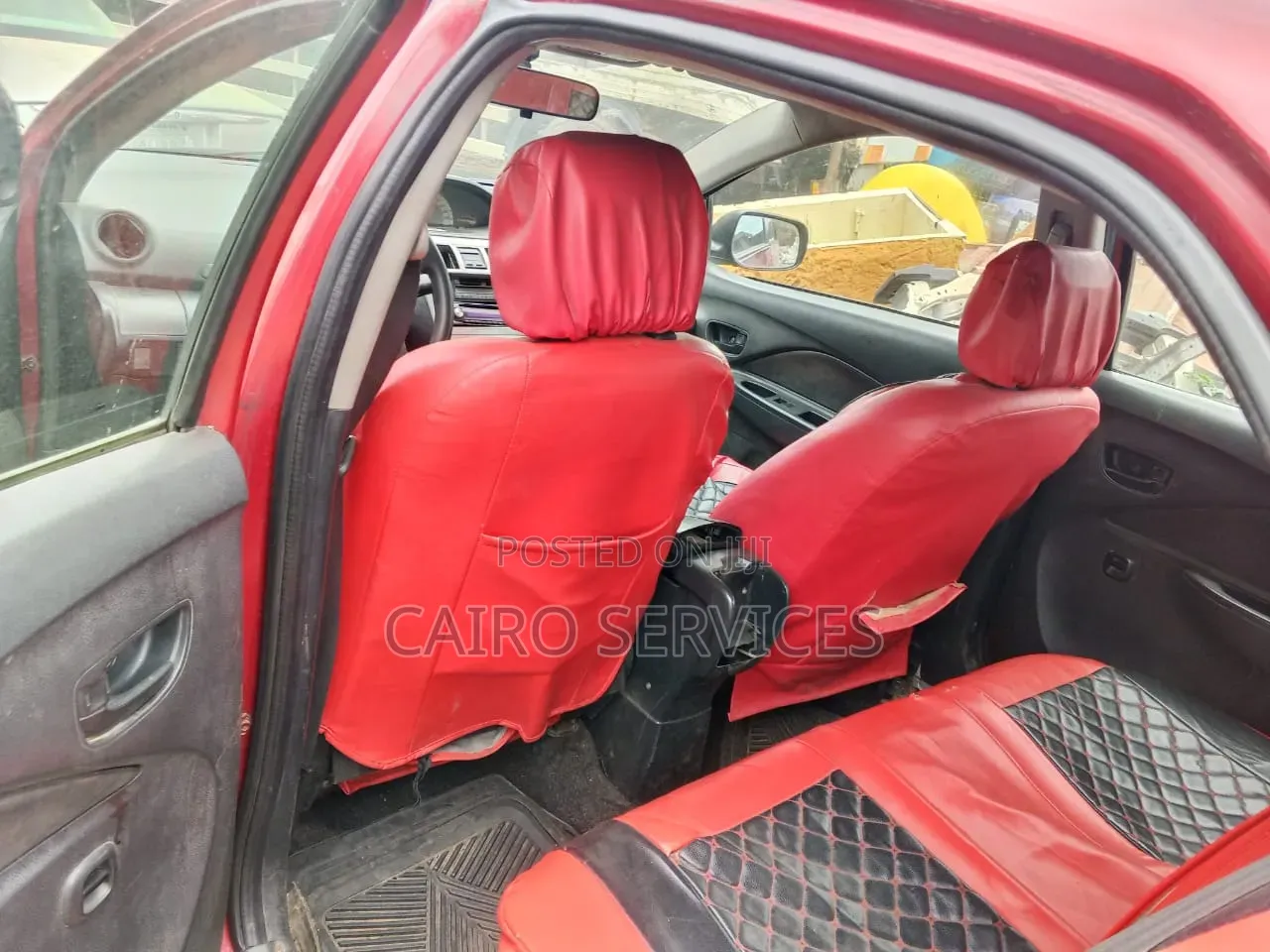 Toyota Yaris 2008 Red
