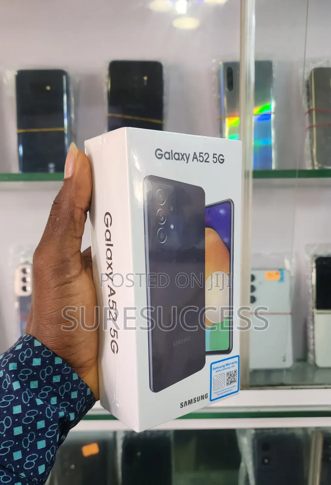 New Samsung Galaxy A52 5G 128 GB Black