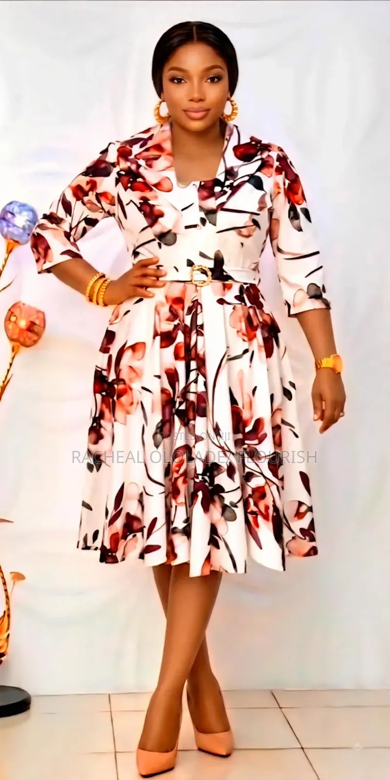 Classy Female Vietnam Gown