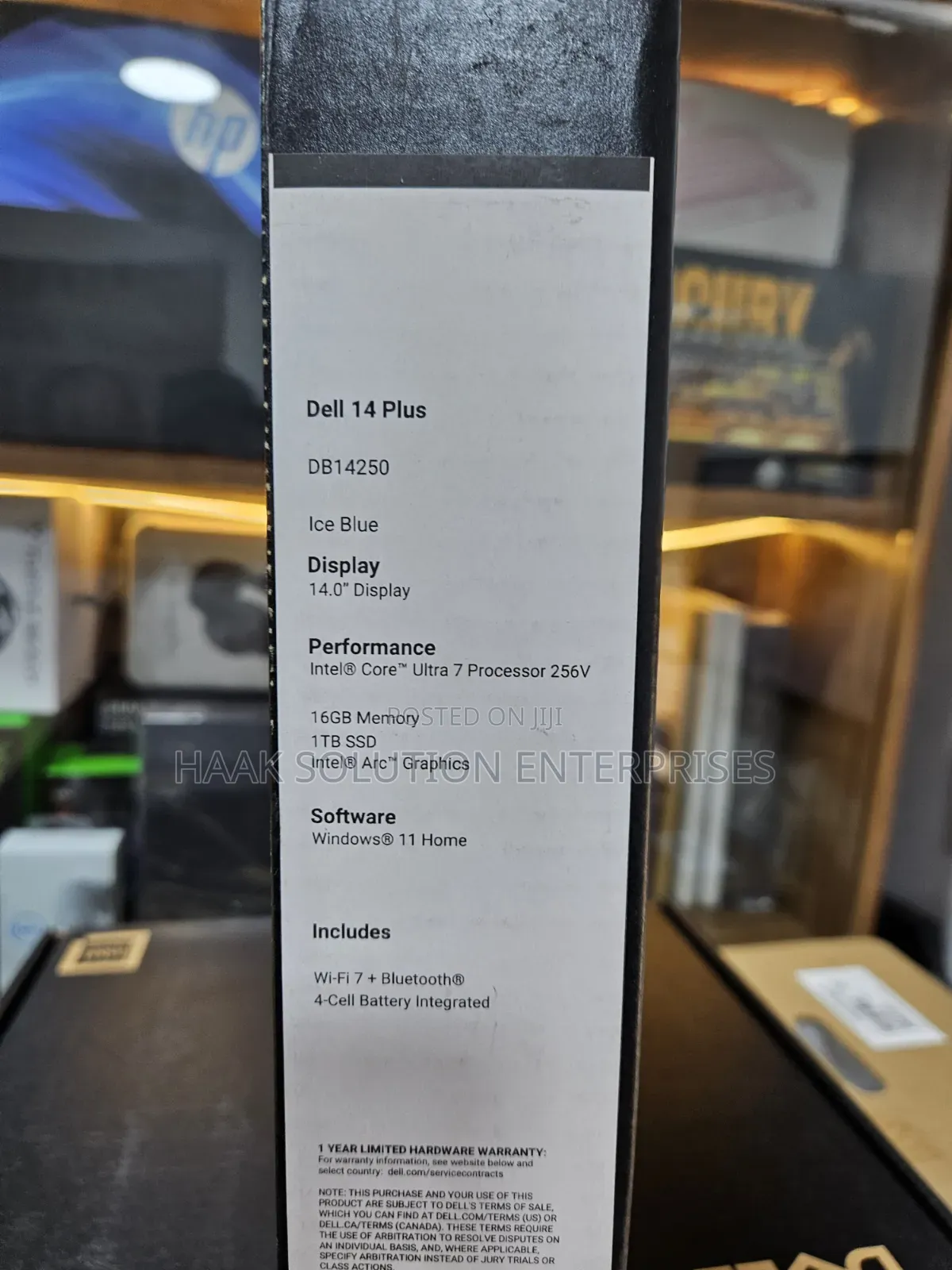 New Laptop Dell Plus 14 16GB Intel Core Ultra 7 SSD 1T