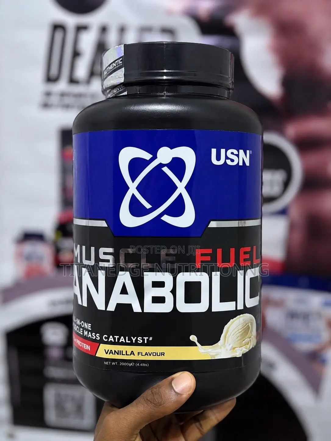 USN Muscle Fuel Anabolic All-in-One Muscle Mass Gainer- 2kg