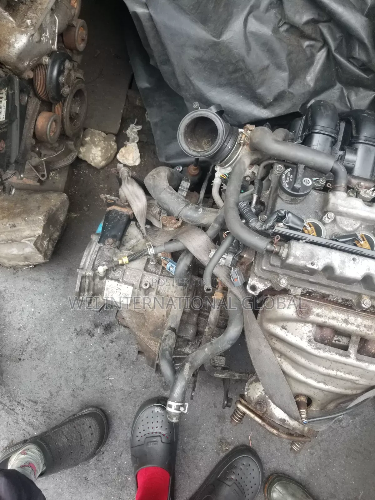 Toyota Corolla 2004/05 Engine and Gearbox 5 Pins