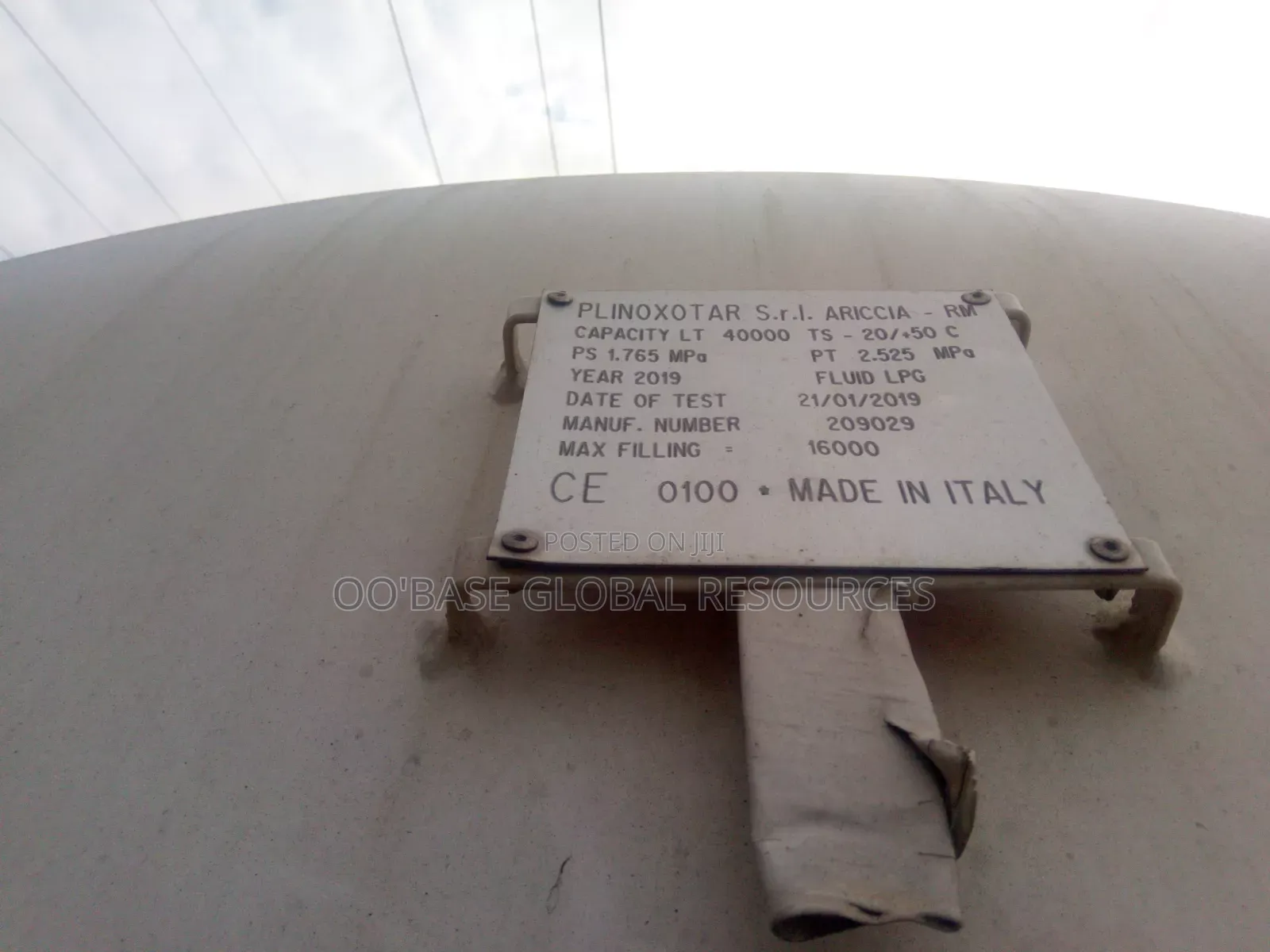 Brand New 20toones LPG