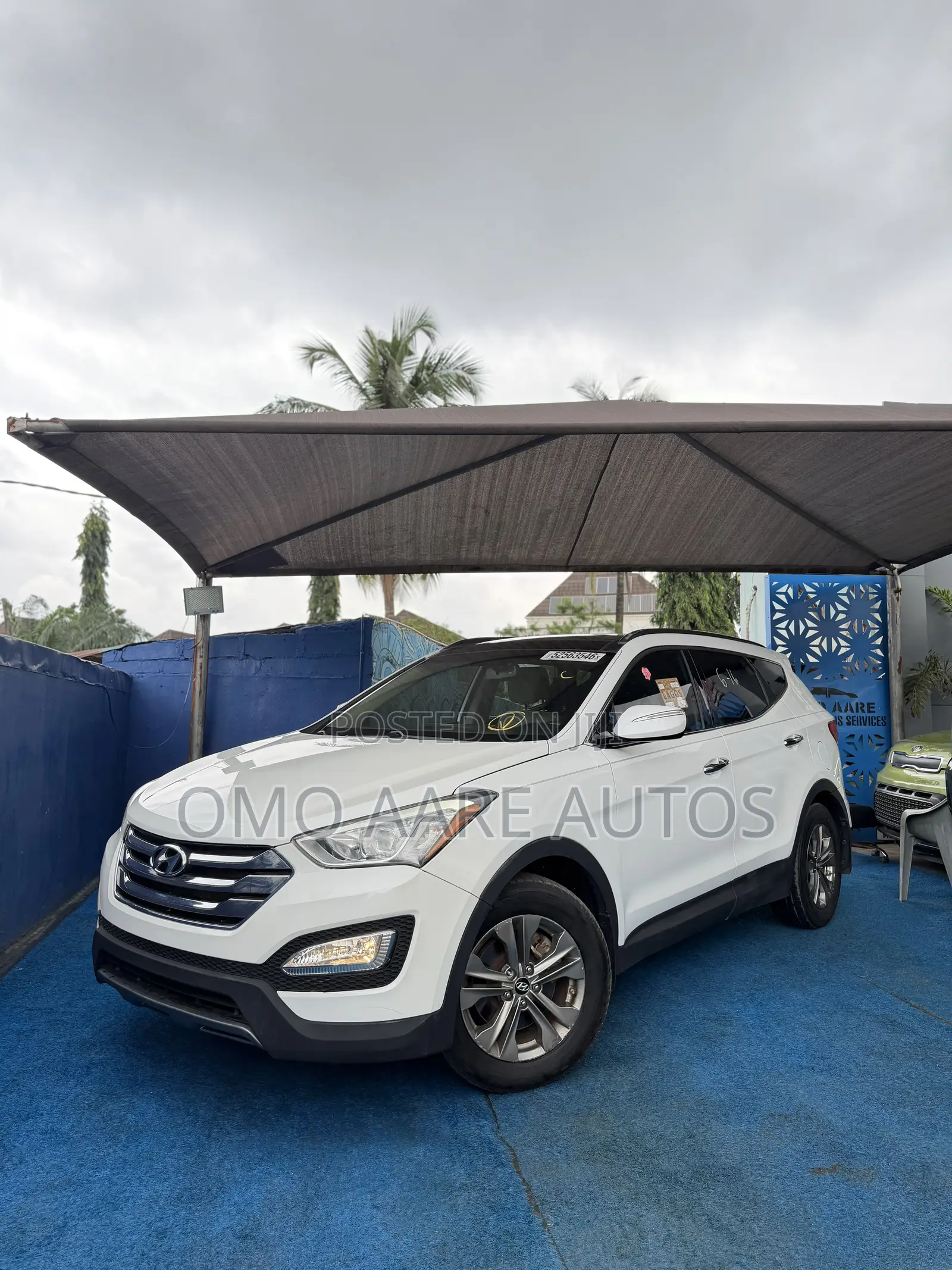 Hyundai Santa Fe 2014 White