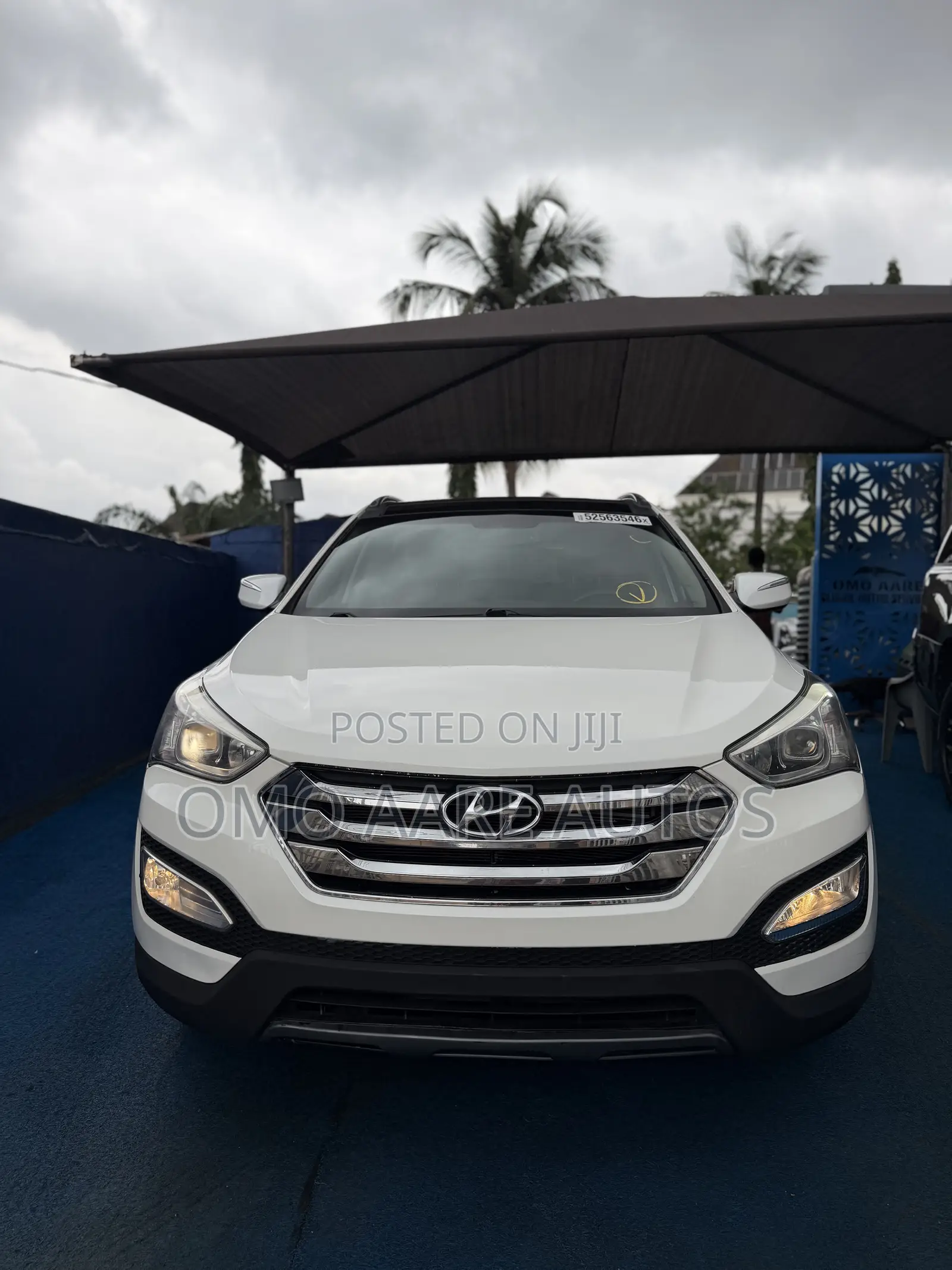 Hyundai Santa Fe 2014 White