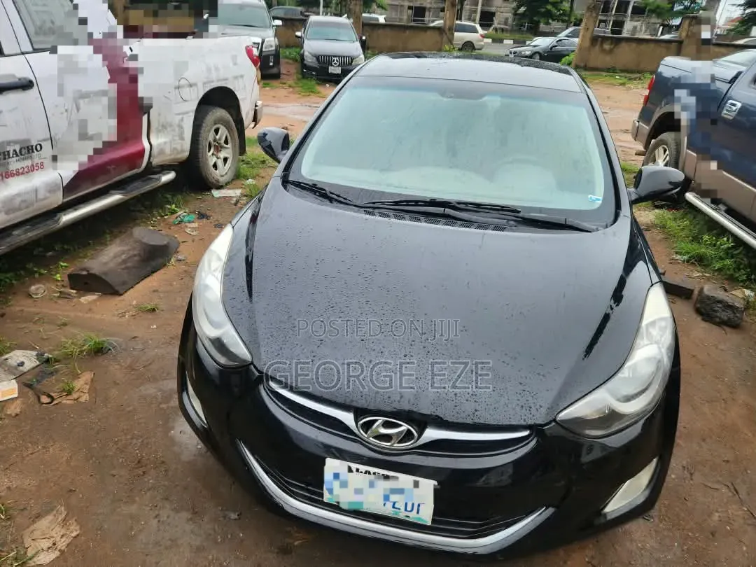 Hyundai Elantra 2013 Black
