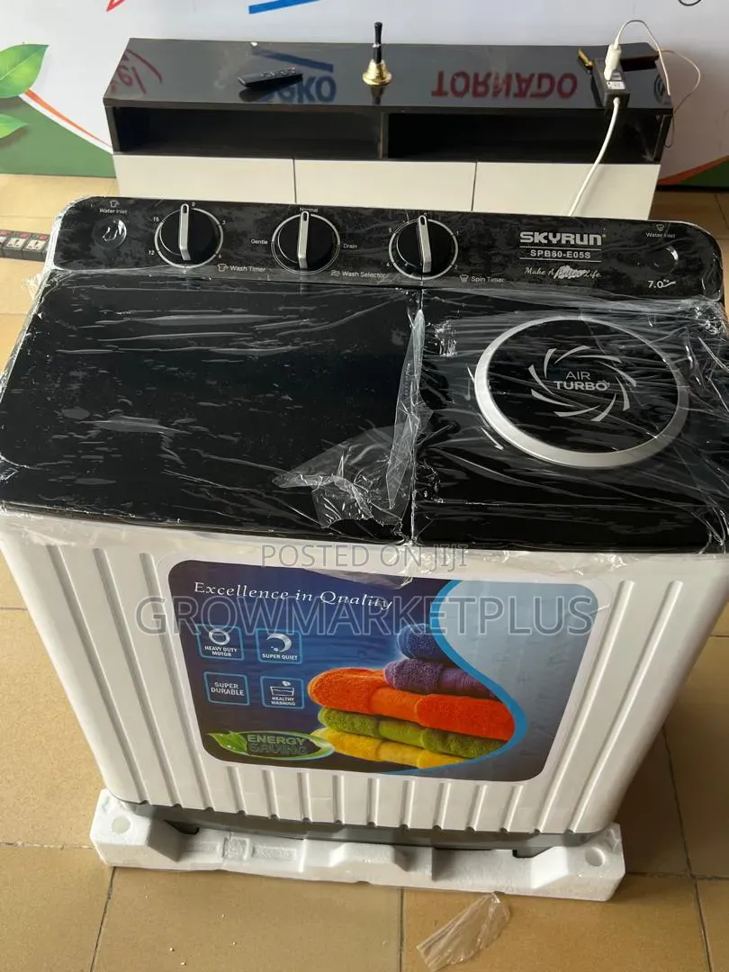 Skyrun 7KG Twin Tub Washing Machine – SPB80-E055