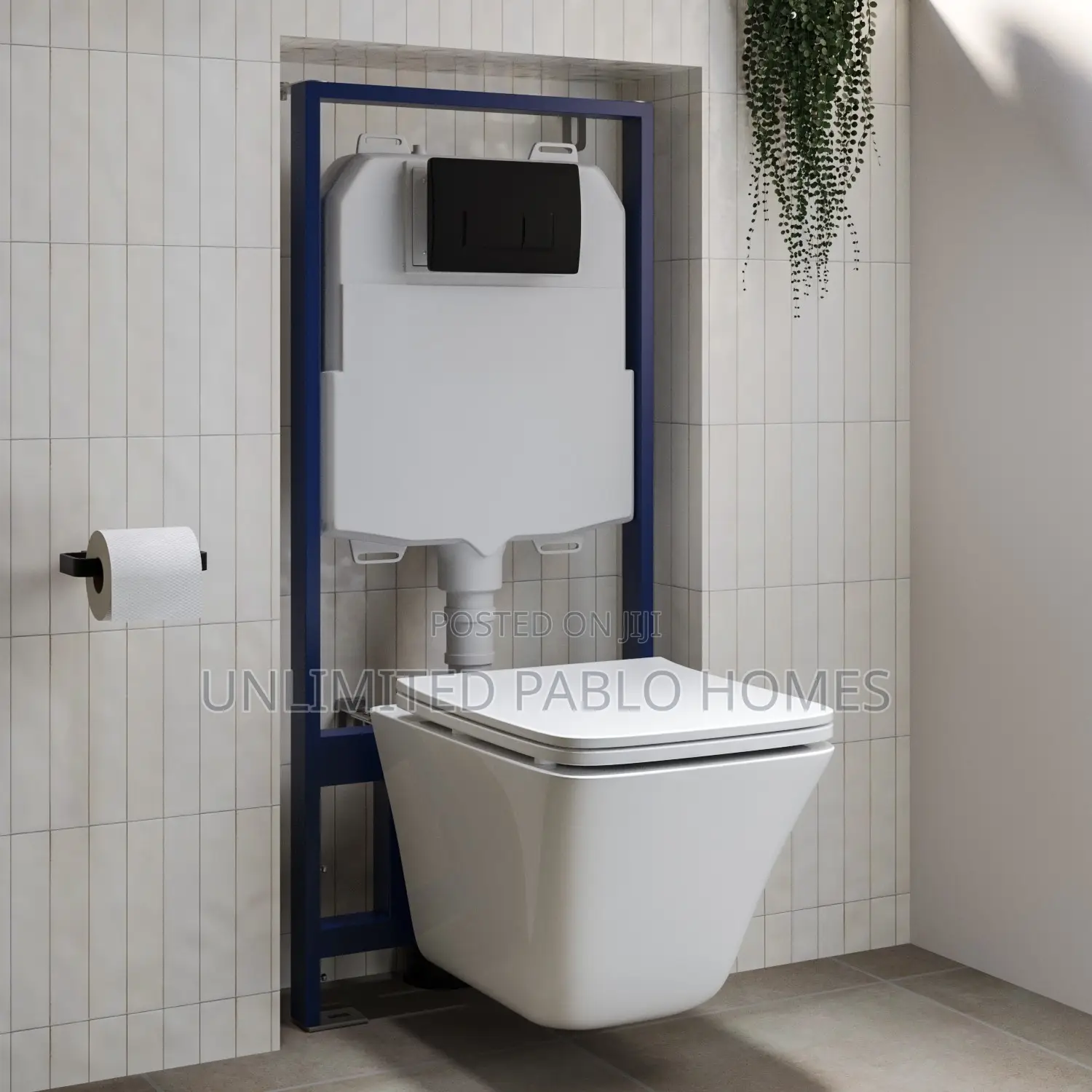 Concealed W/C Sweethome Square Shape With Concealed Tank
