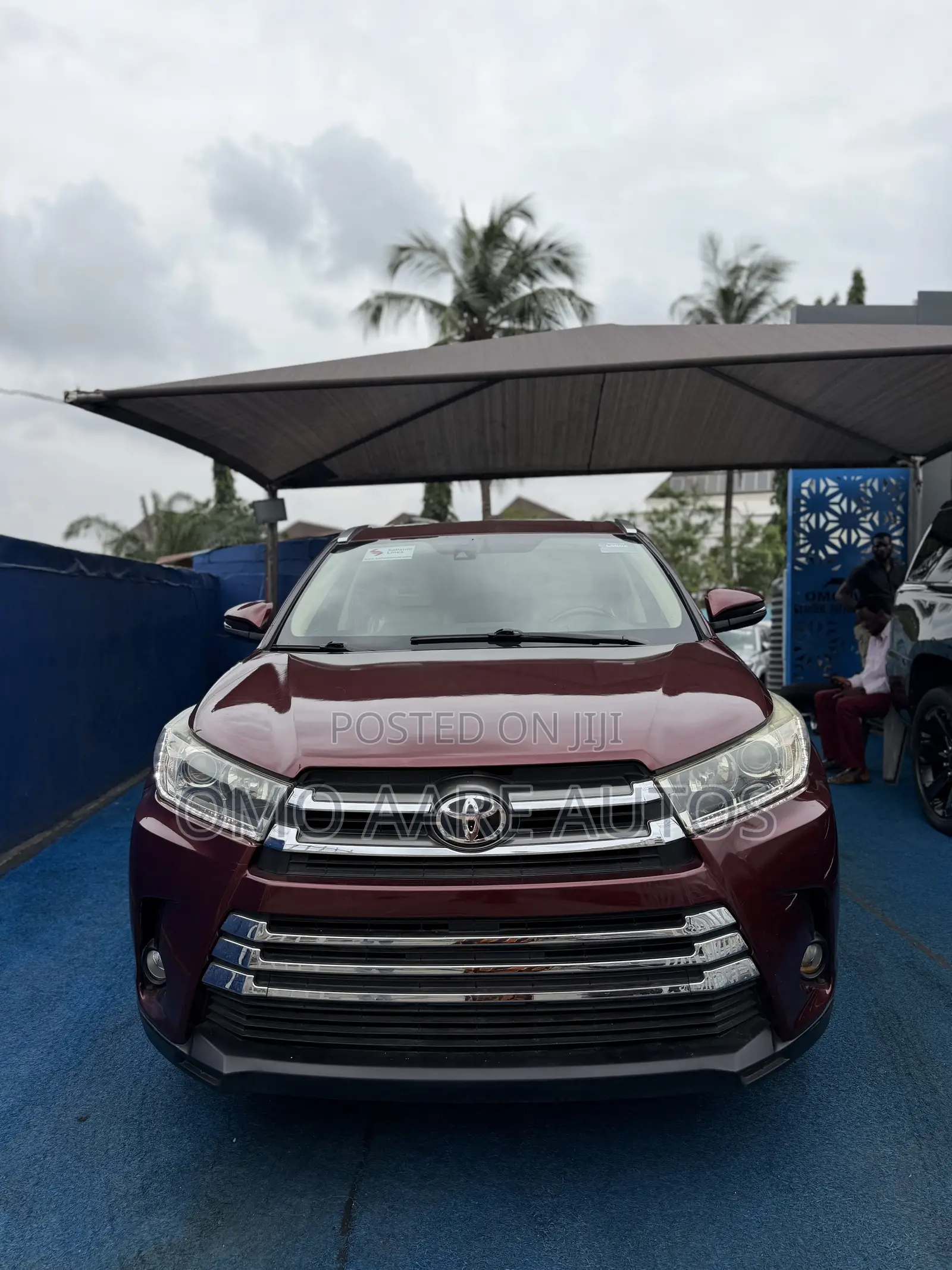 Toyota Highlander Limited 4dr SUV AWD (3.5L 6cyl 6A) 2015 Burgundy