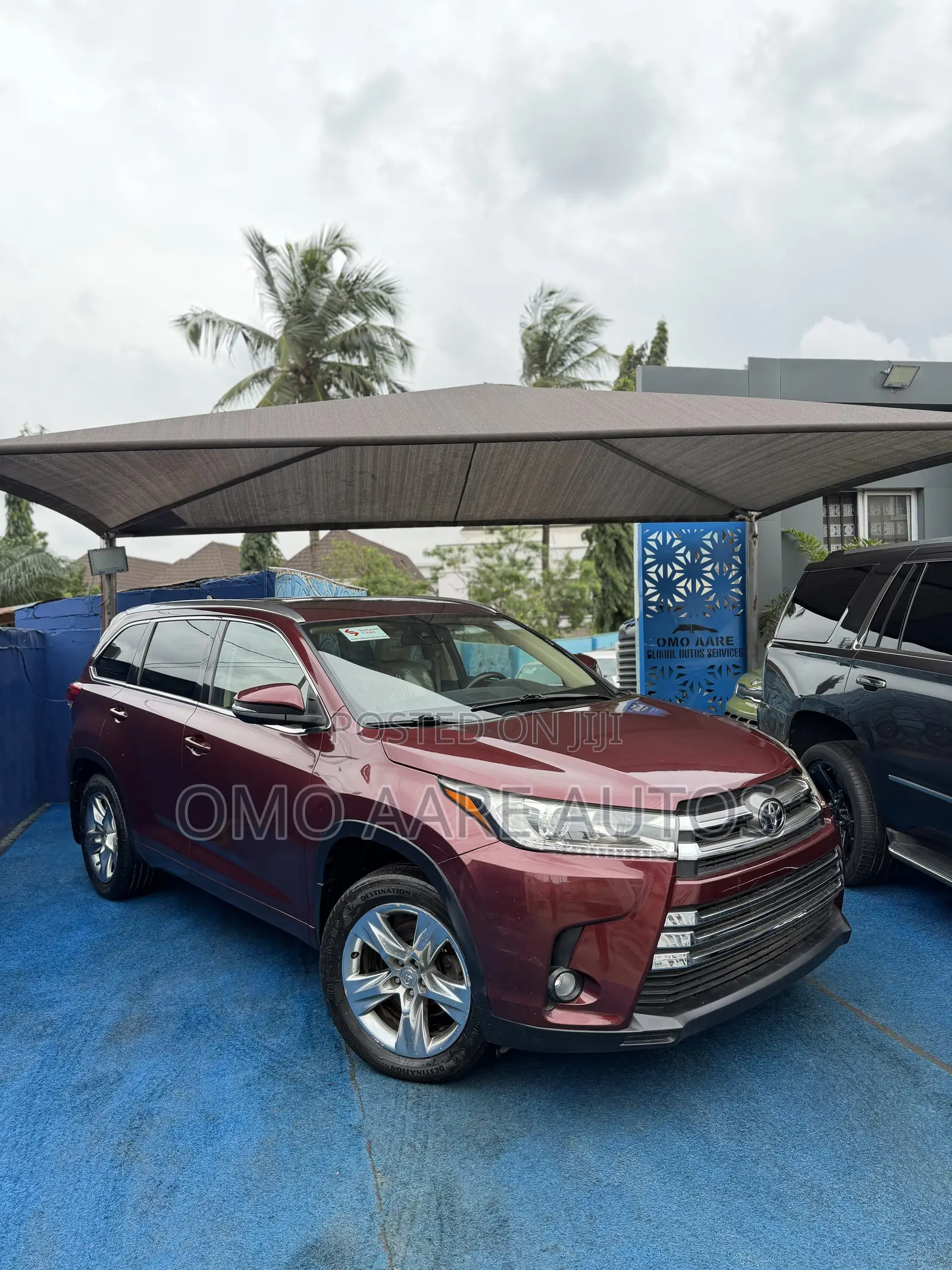 Toyota Highlander Limited 4dr SUV AWD (3.5L 6cyl 6A) 2015 Burgundy