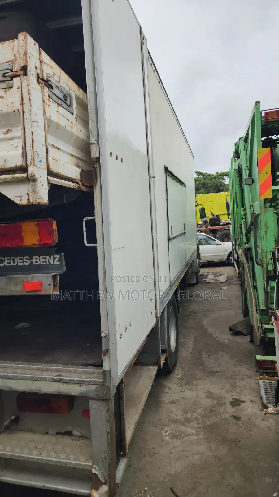 Clean Foreign Used Scania Truck Container Body