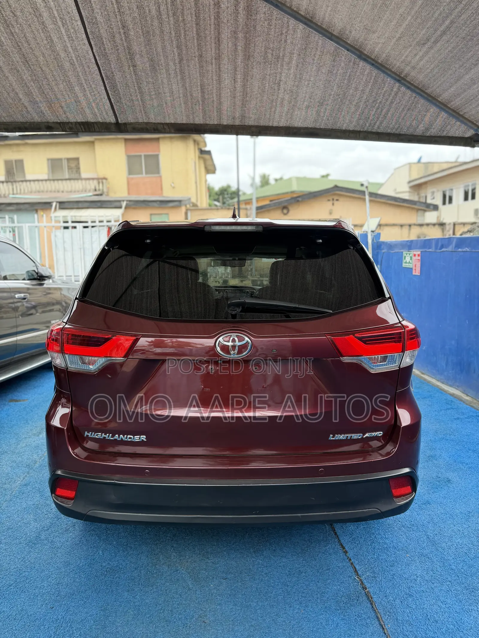 Toyota Highlander Limited 4dr SUV AWD (3.5L 6cyl 6A) 2015 Burgundy
