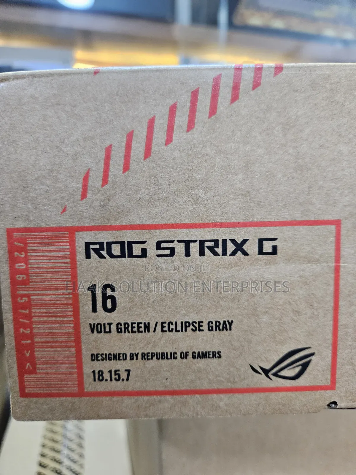 New Laptop Asus ROG Strix G16 G614 16GB AMD Ryzen 9 SSD 1T