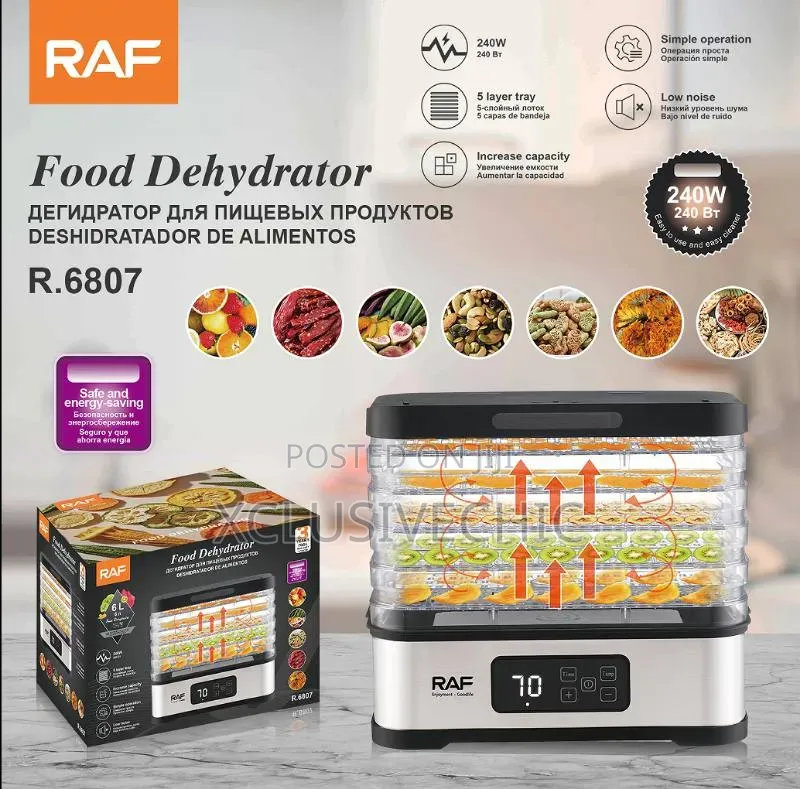 Raf Dry Fruits Dehydrator Machine