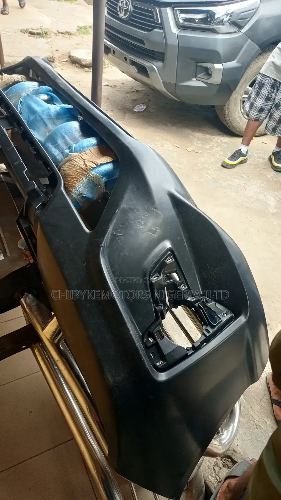 Toyota Hilux 2017 to 2018 Front Bumper Tiger Face