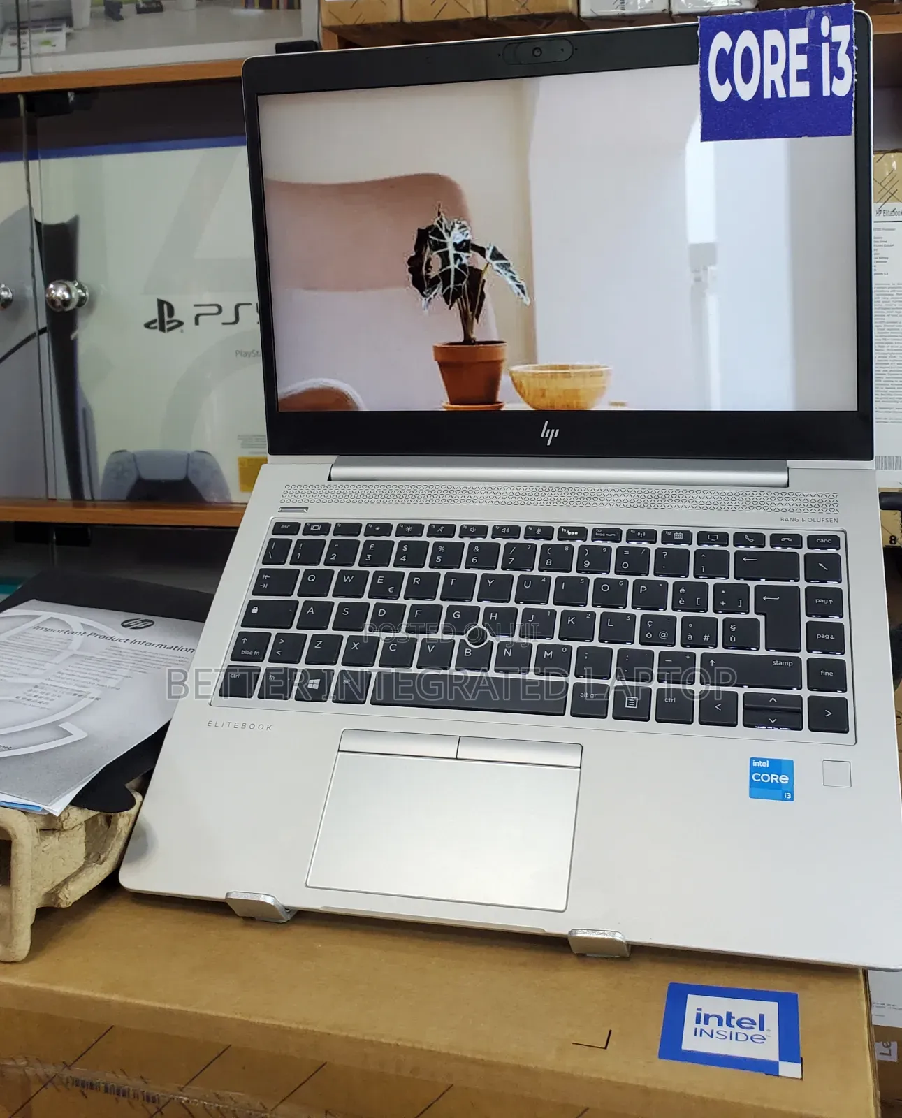 New Laptop HP EliteBook 850 G1 12GB Intel Core i3 SSD 512GB