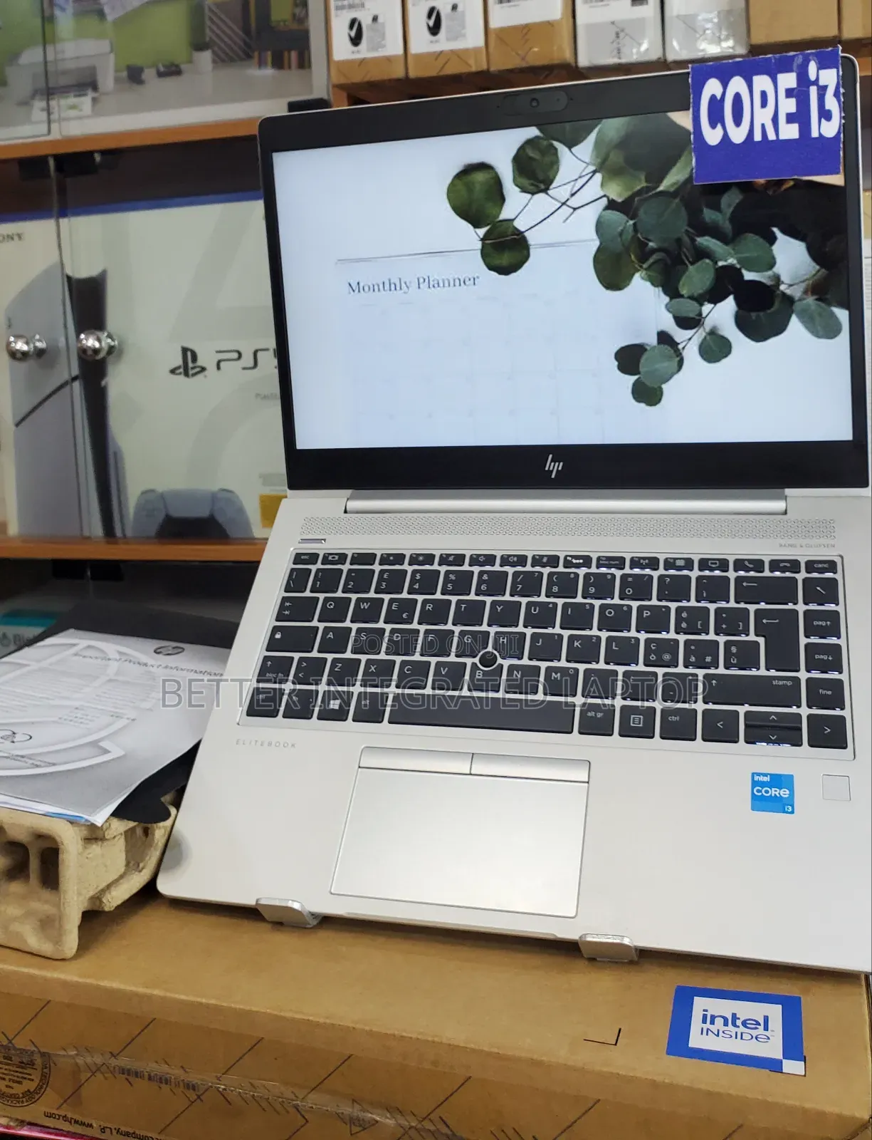 New Laptop HP EliteBook 850 G1 12GB Intel Core i3 SSD 512GB