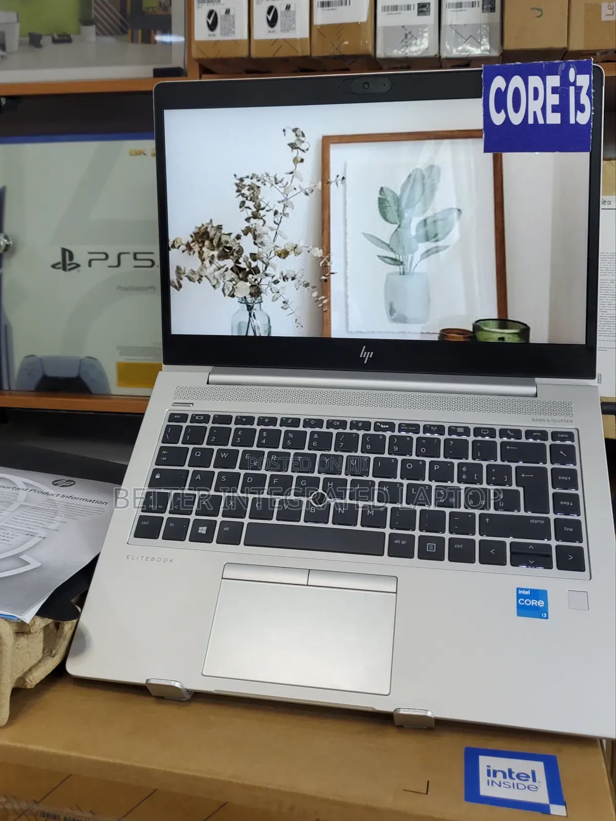 New Laptop HP EliteBook 850 G1 12GB Intel Core i3 SSD 512GB