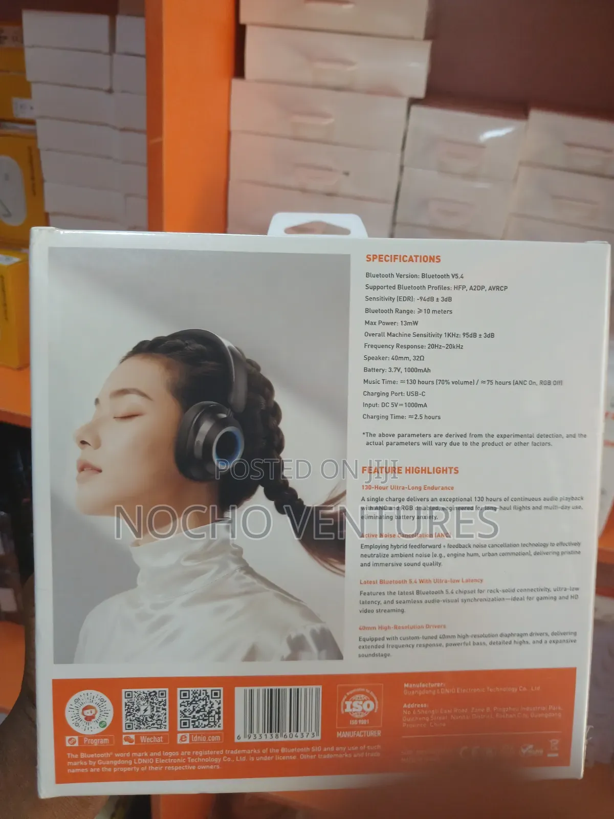 Ldnio H01 Bluetooth on Ear Wireless Headphones