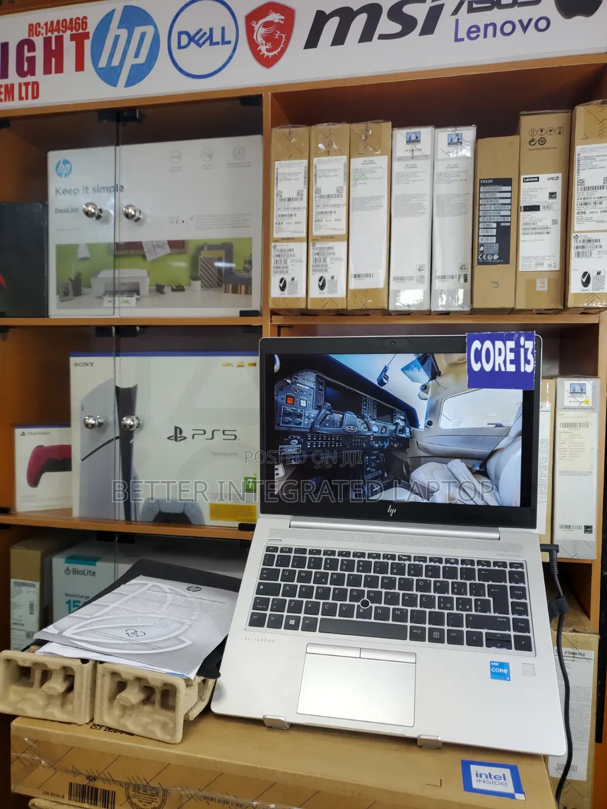 New Laptop HP EliteBook 850 G1 16GB Intel Core i3 SSD 512GB