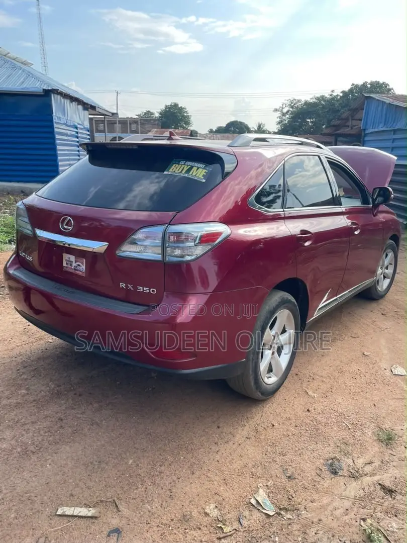 Lexus RX 350 2011 Red