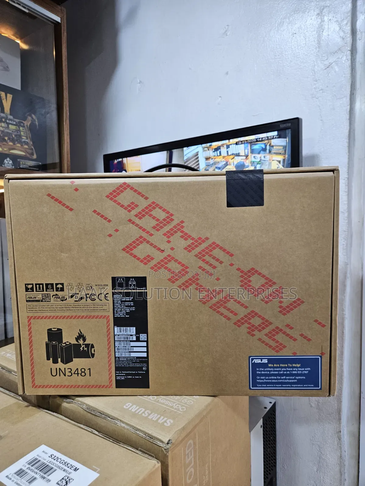 New Laptop Asus ROG Strix G16 16GB Intel Core i7 SSD 1T
