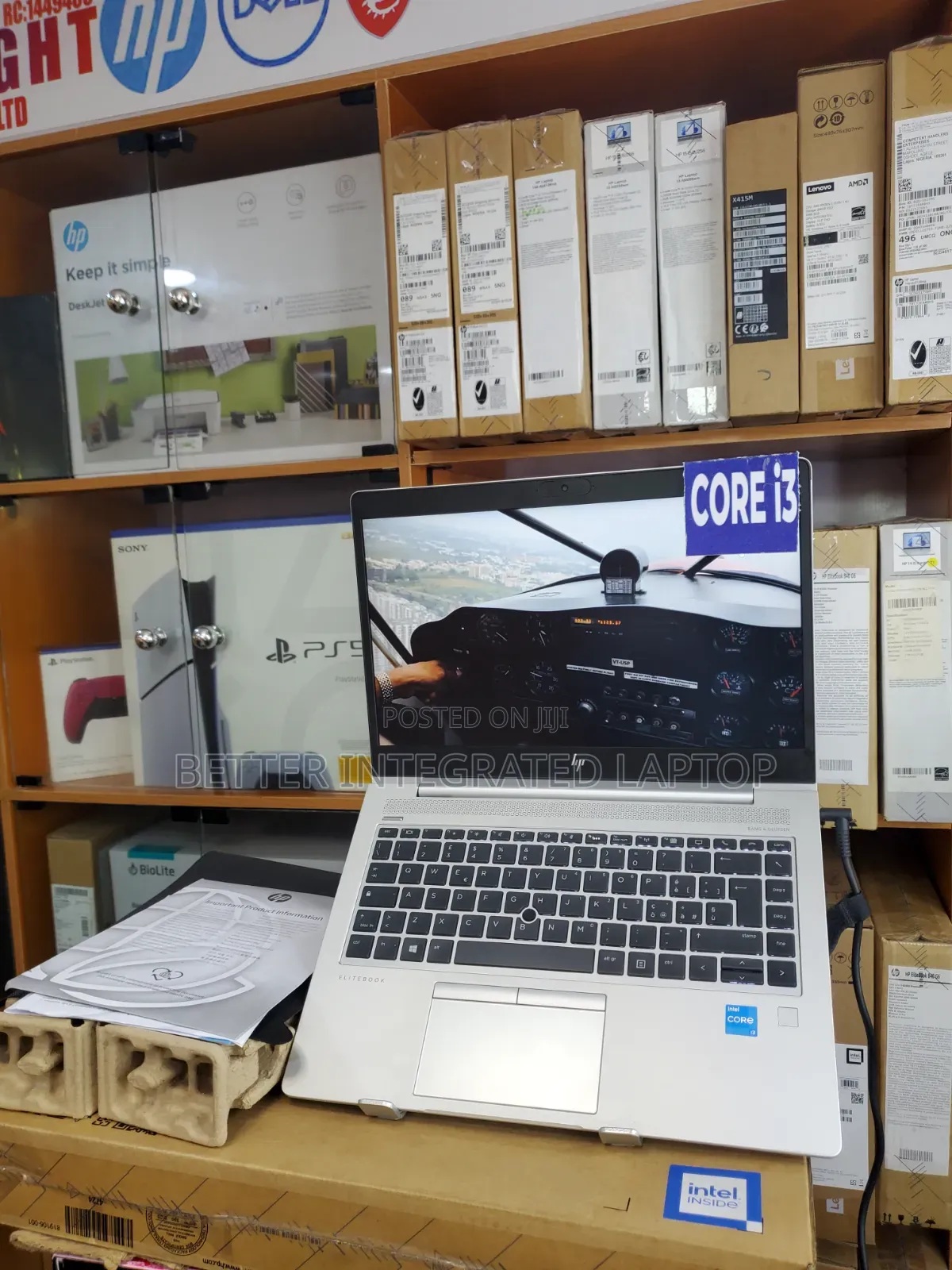 New Laptop HP EliteBook 850 G2 4GB Intel Core i3 SSD 256GB