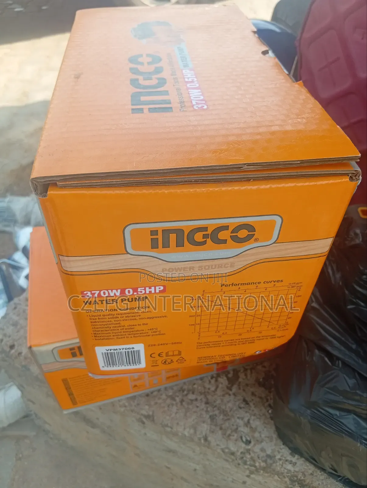 0.5hp Water Pump