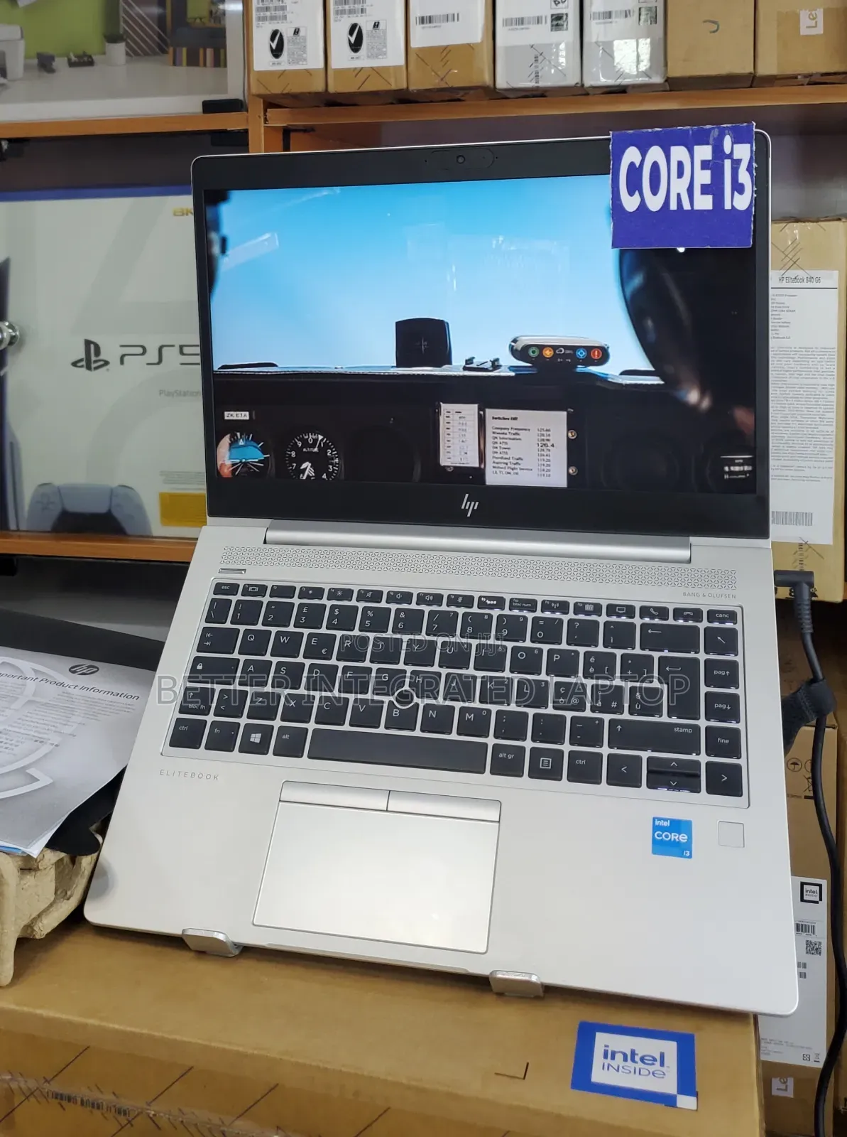 New Laptop HP EliteBook 850 G2 4GB Intel Core i3 SSD 256GB