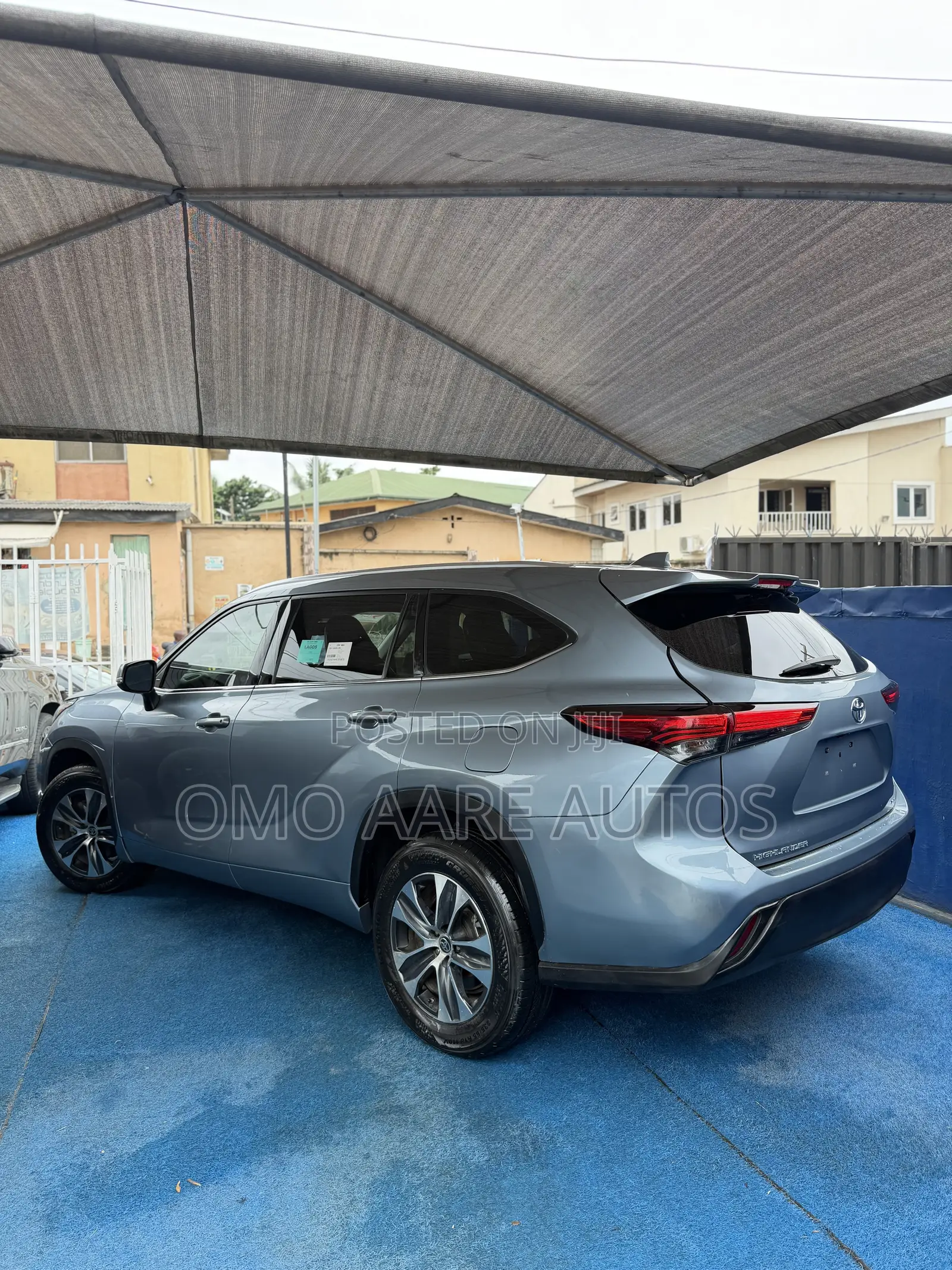 Toyota Highlander XLE FWD 2020 Gray