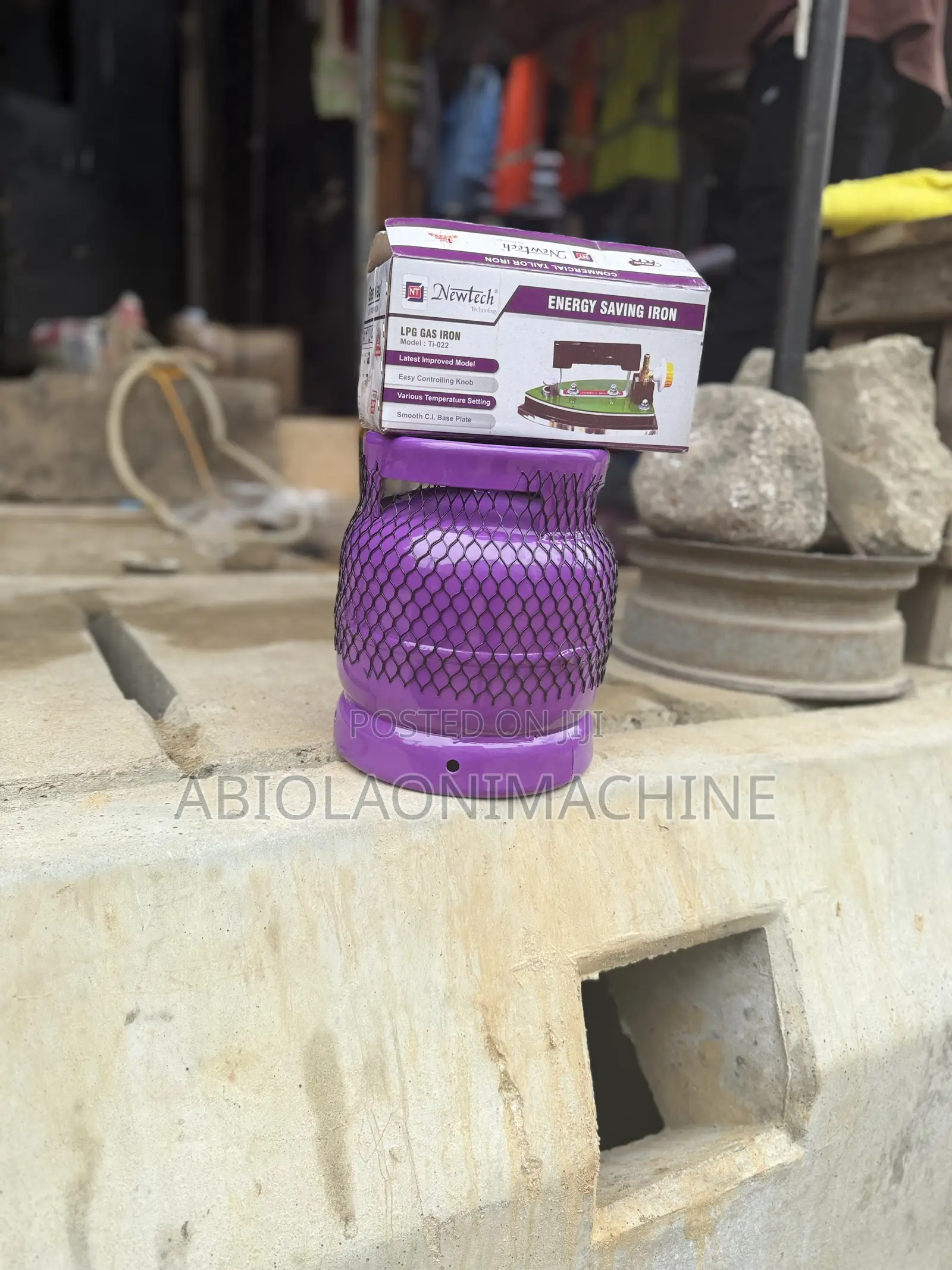 Newtech LPG Gas Iron With Free Gas Cylinder and Free Delivery