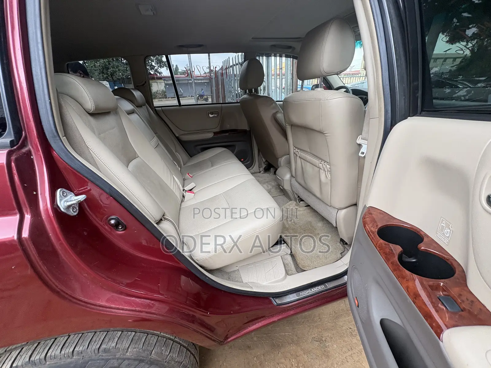 Toyota Highlander Limited V6 4x4 2007 Burgundy