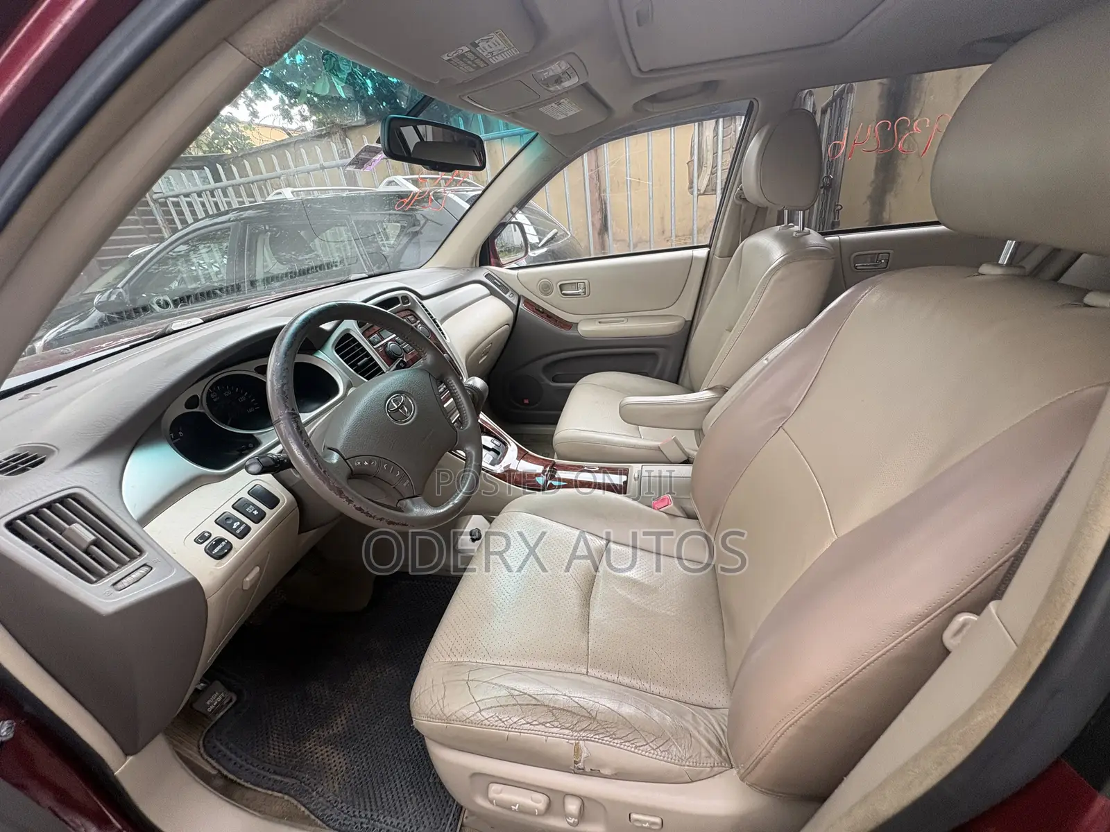 Toyota Highlander Limited V6 4x4 2007 Burgundy