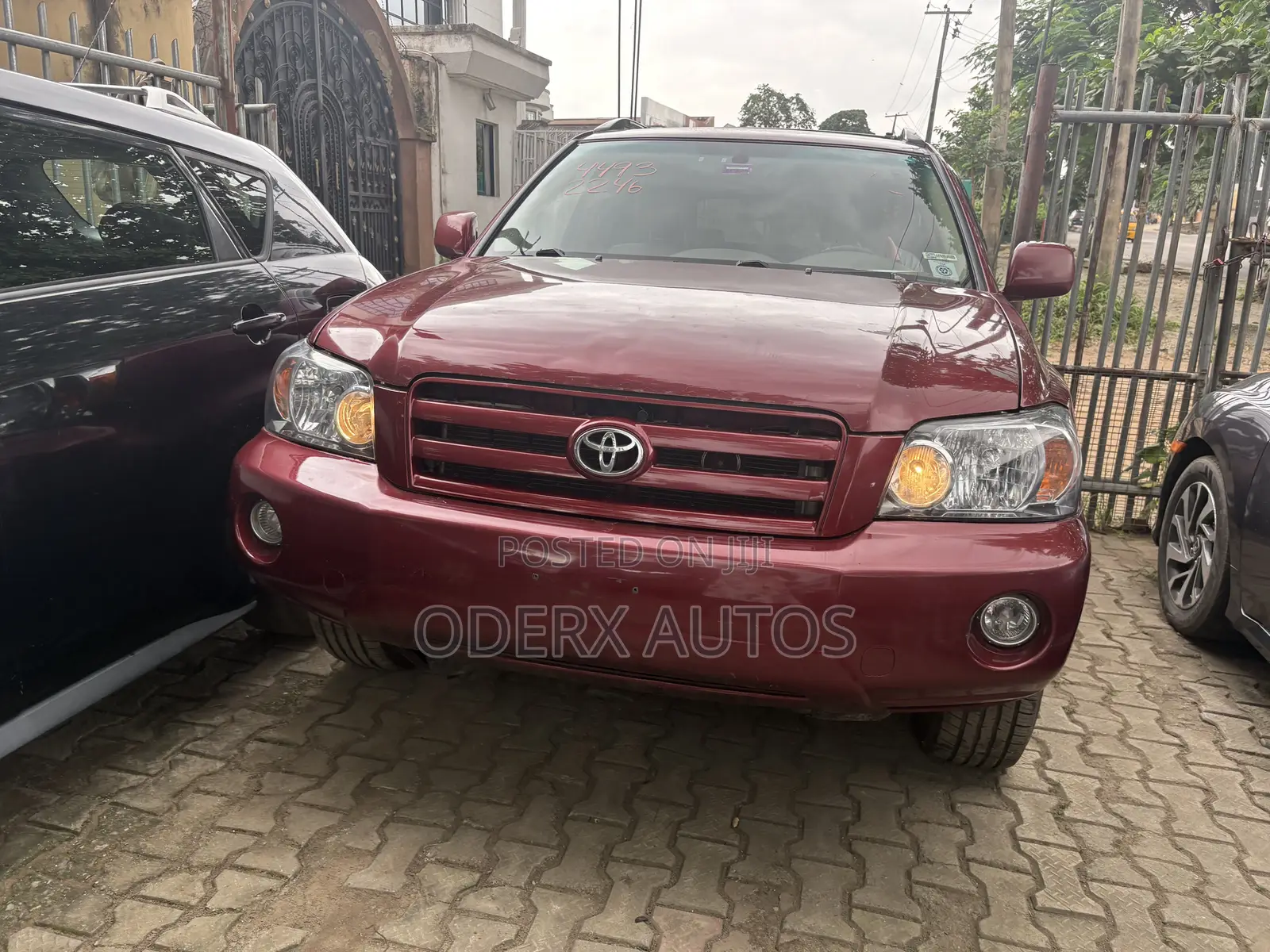 Toyota Highlander Limited V6 4x4 2007 Burgundy