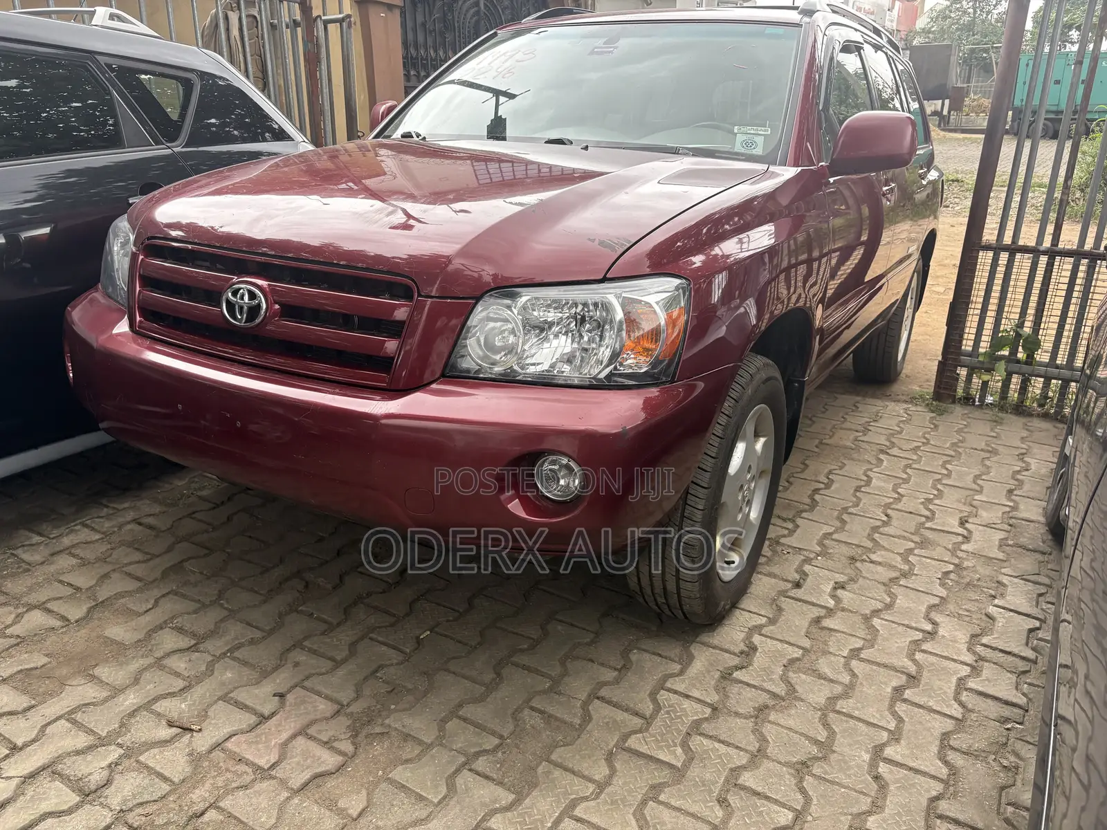 Toyota Highlander Limited V6 4x4 2007 Burgundy