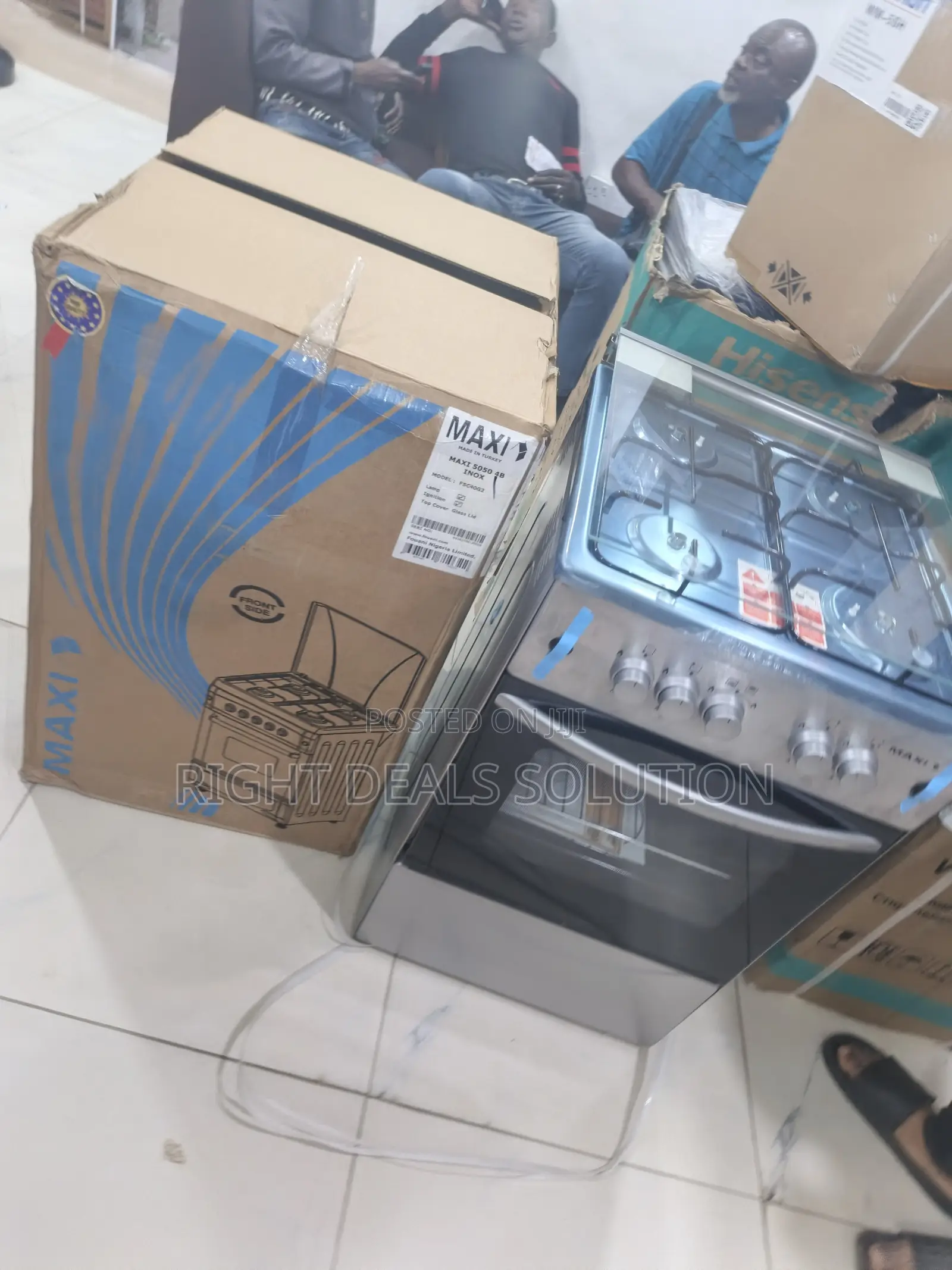 Maxi 5-Burner Freestanding Cooker