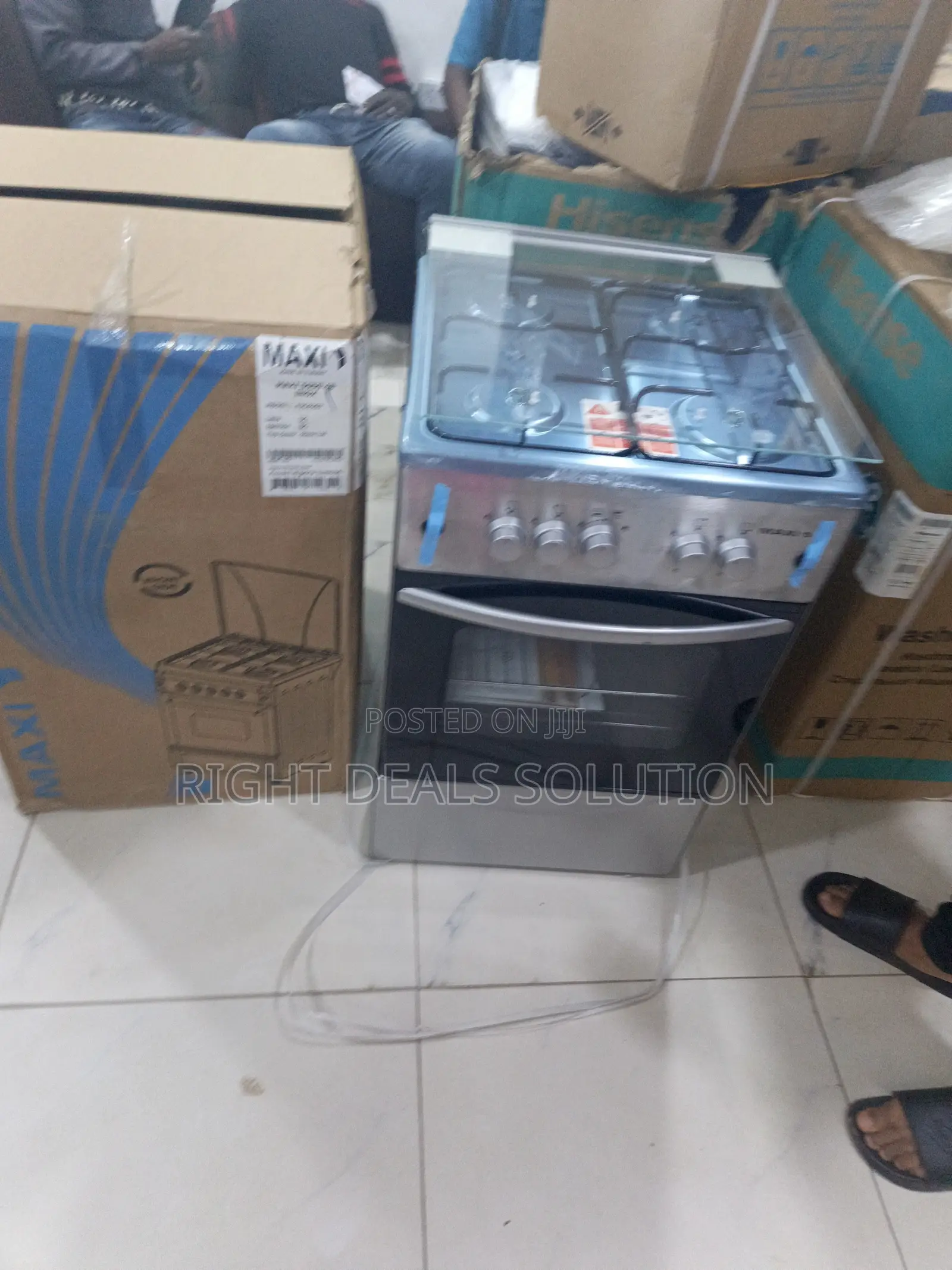 Maxi 5-Burner Freestanding Cooker