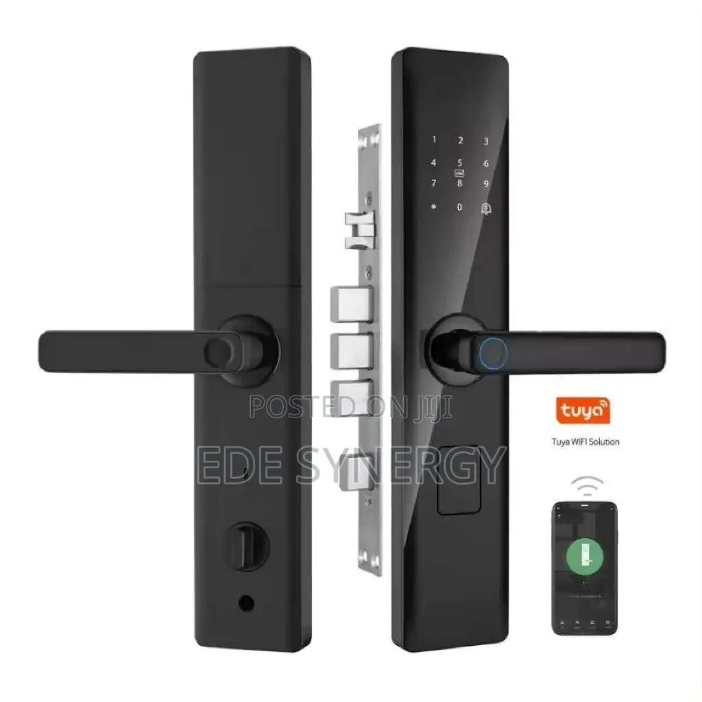 Tuya Smart WiFi Digital Door Lock Code RFID IC Card Smartphone Unlock