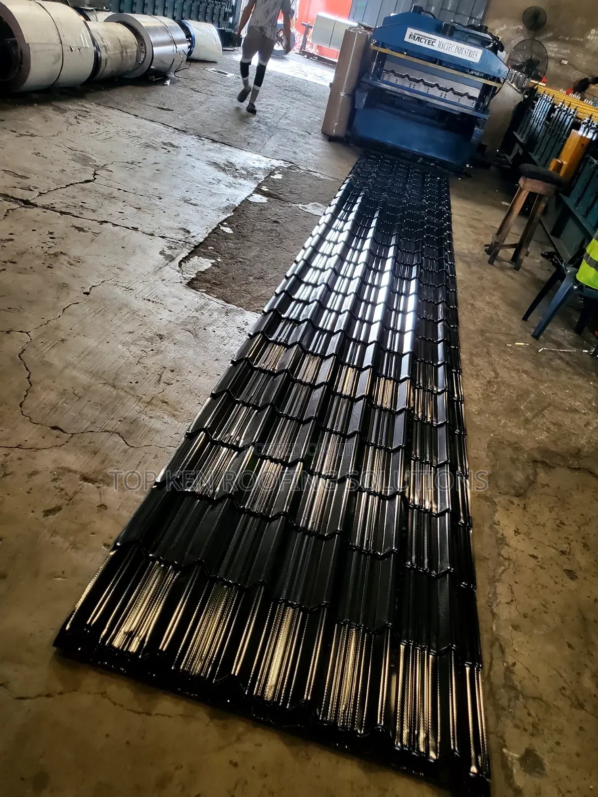 Oven Baked 0.55B Steptiles Sheet T/Black