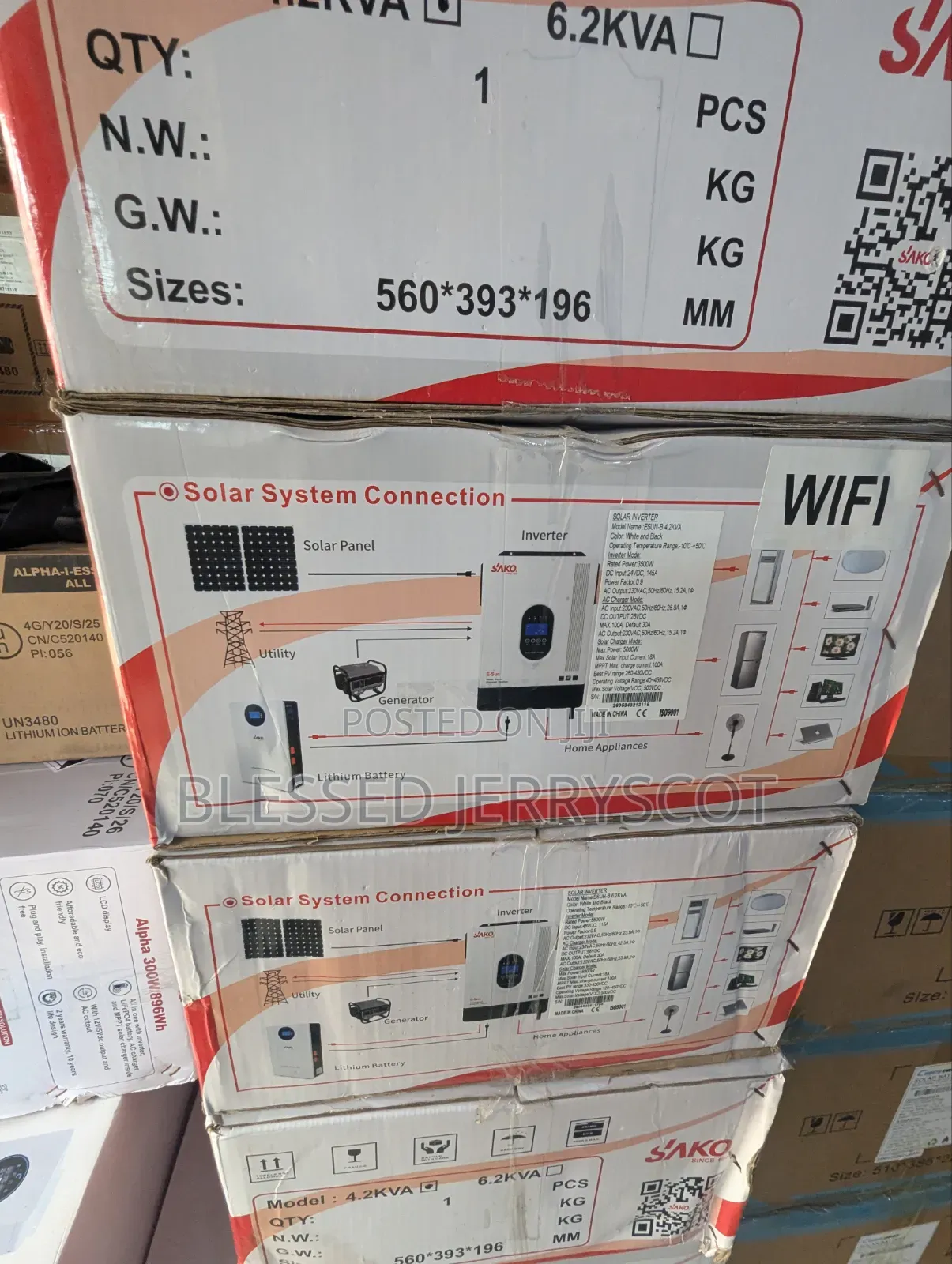 Sako 4.2kva 24v Hybrid Solar Inverters Available in Stock